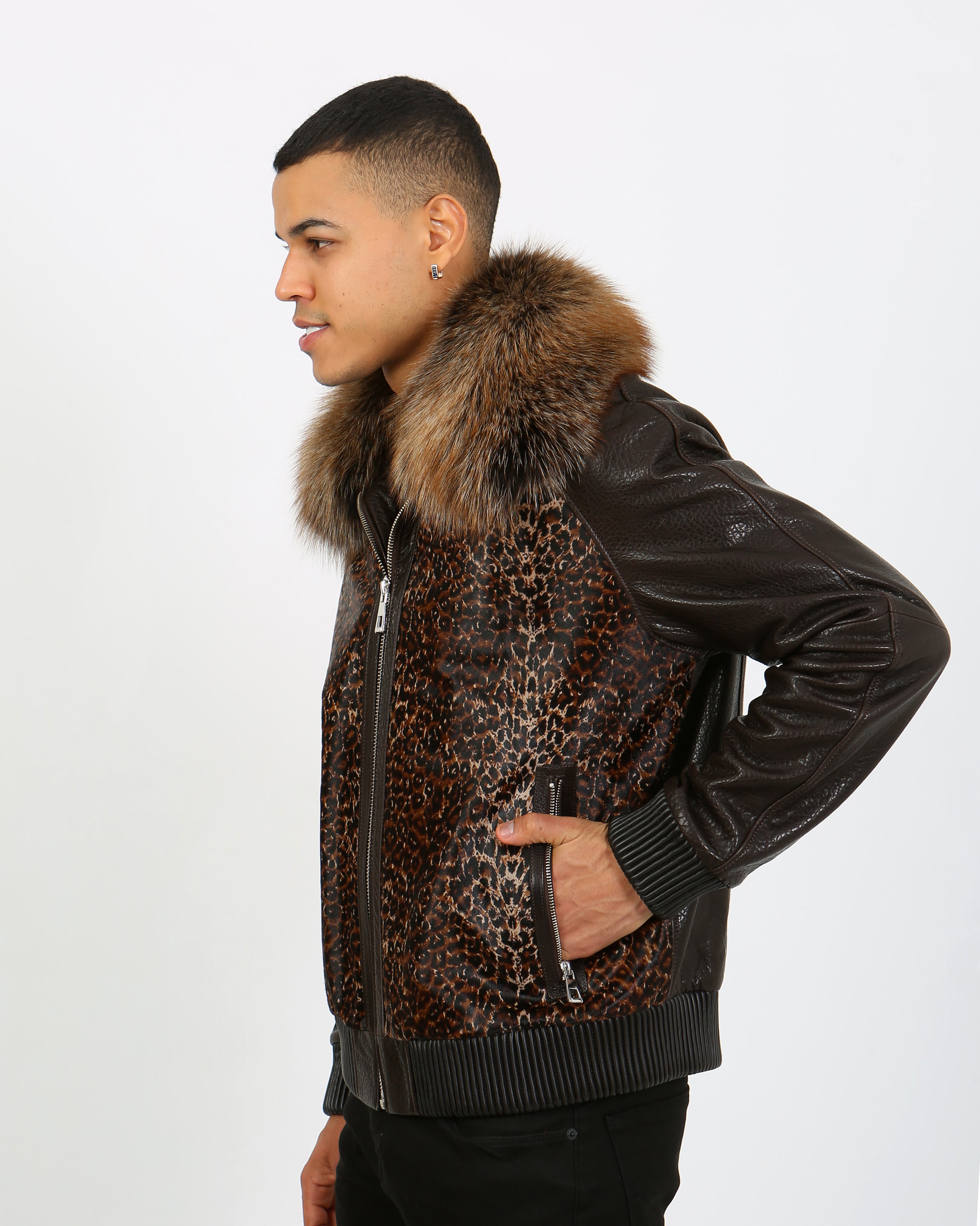 Leontine Calf Hair Jacket