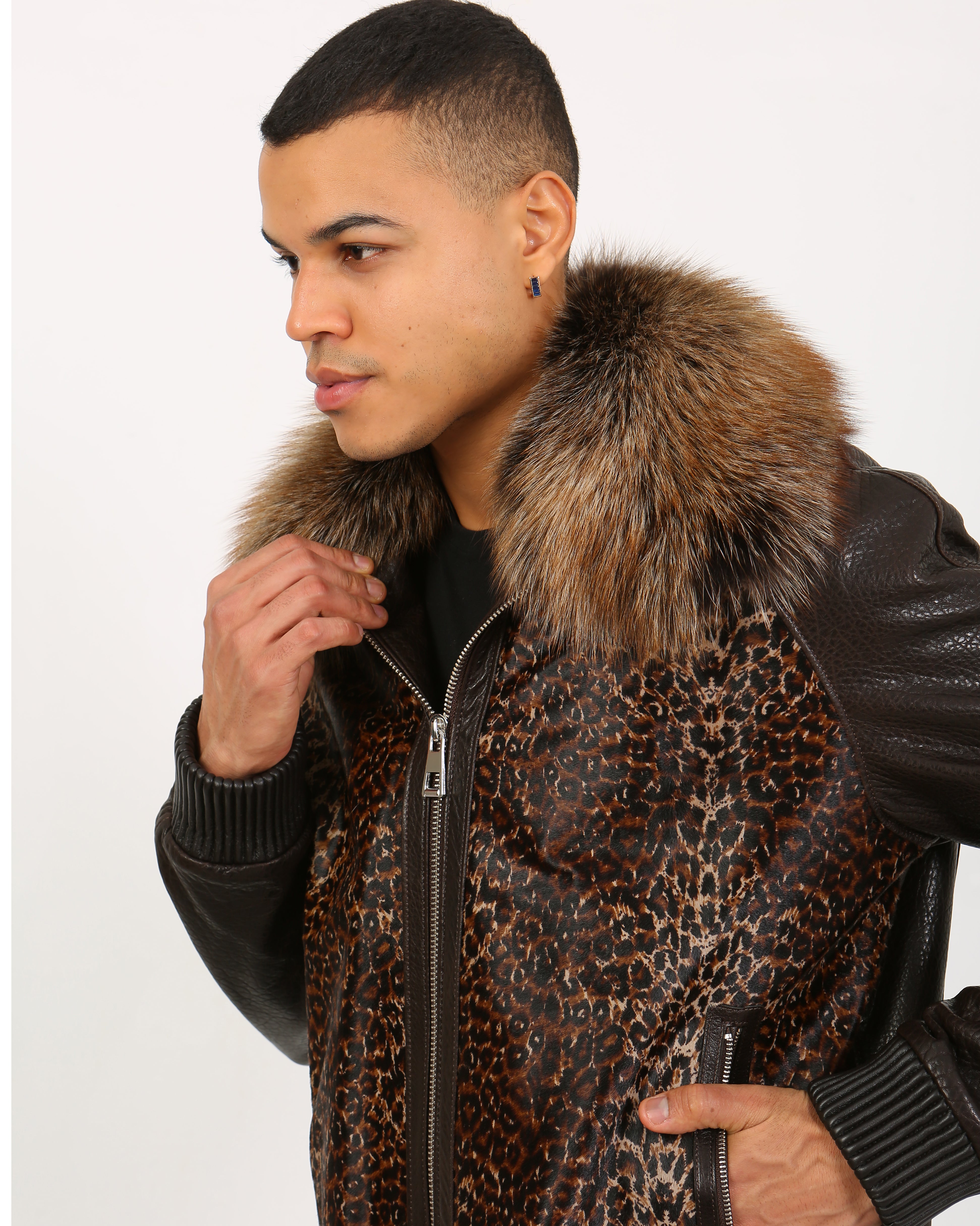 Leontine Calf Hair Jacket