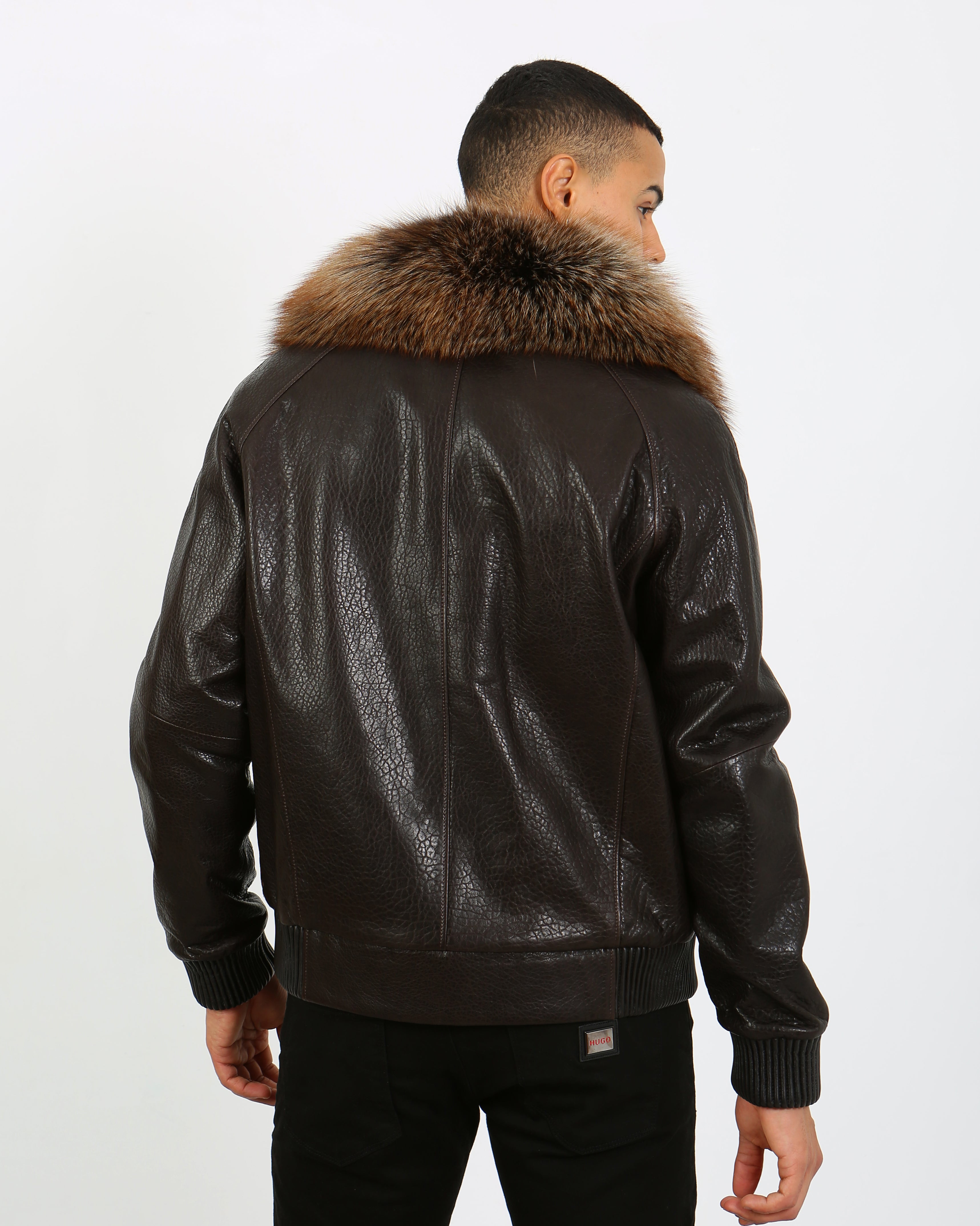 Leontine Calf Hair Jacket