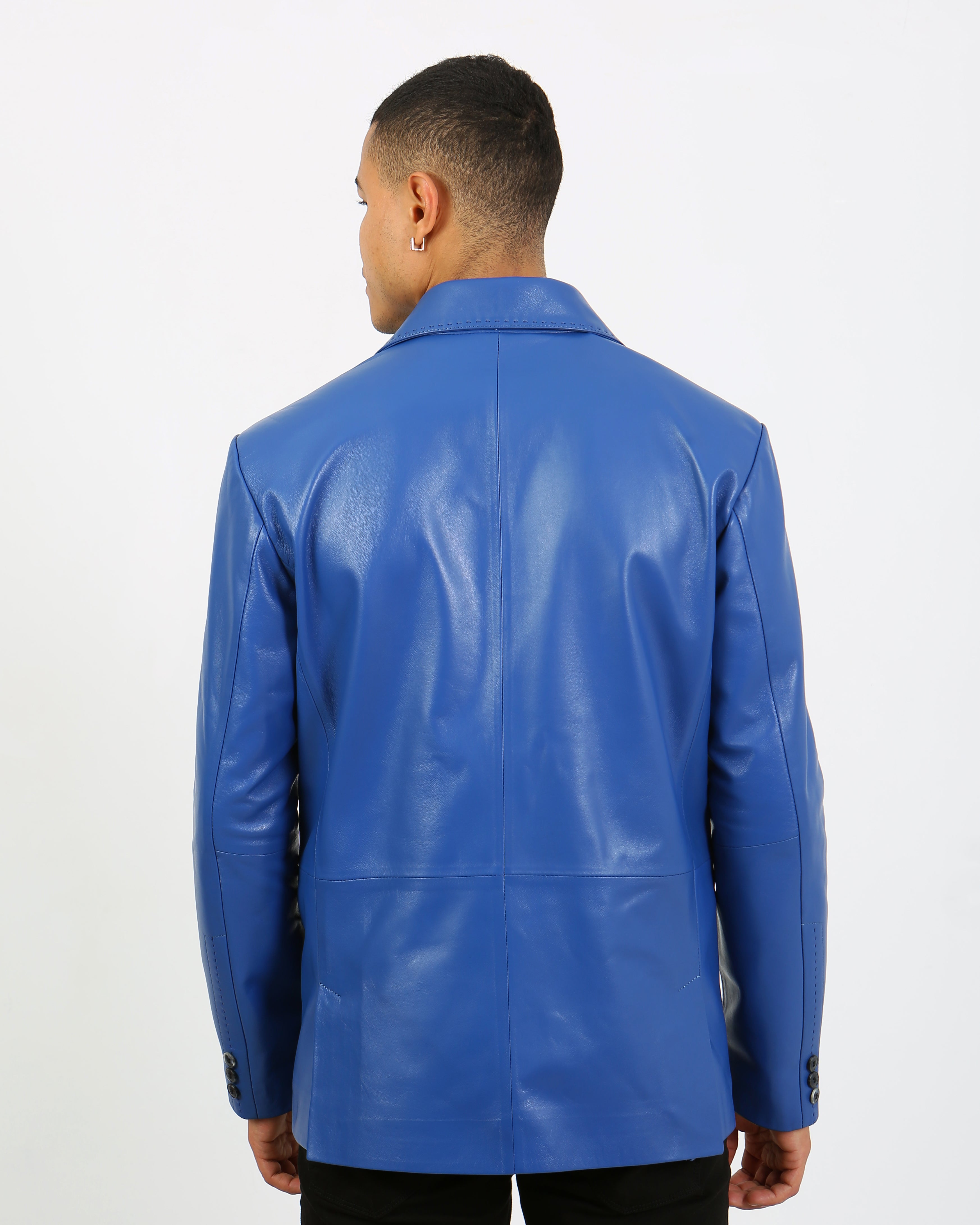 Royale Leather Blazer
