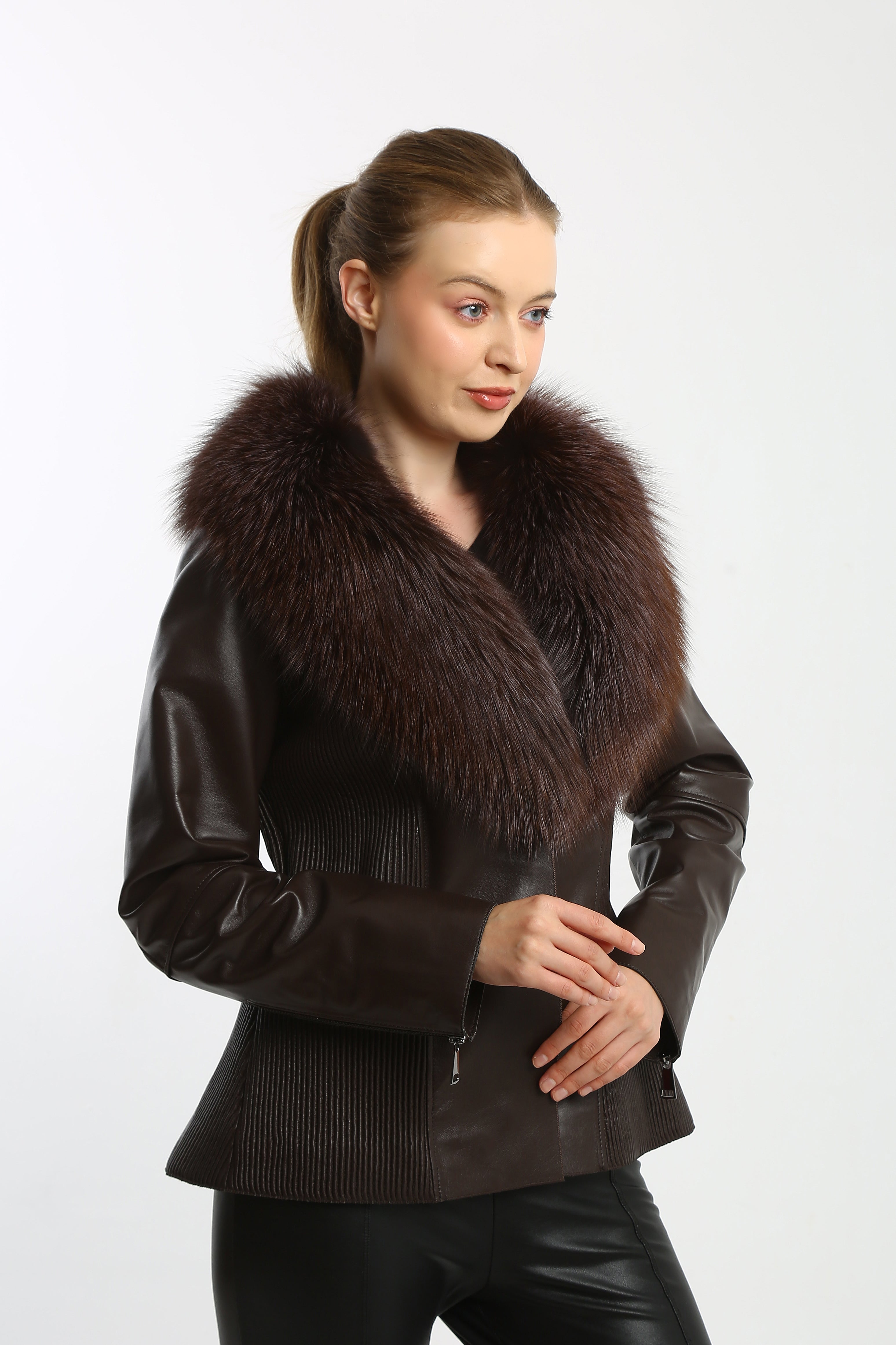 Imperial Grace Leather Jacket