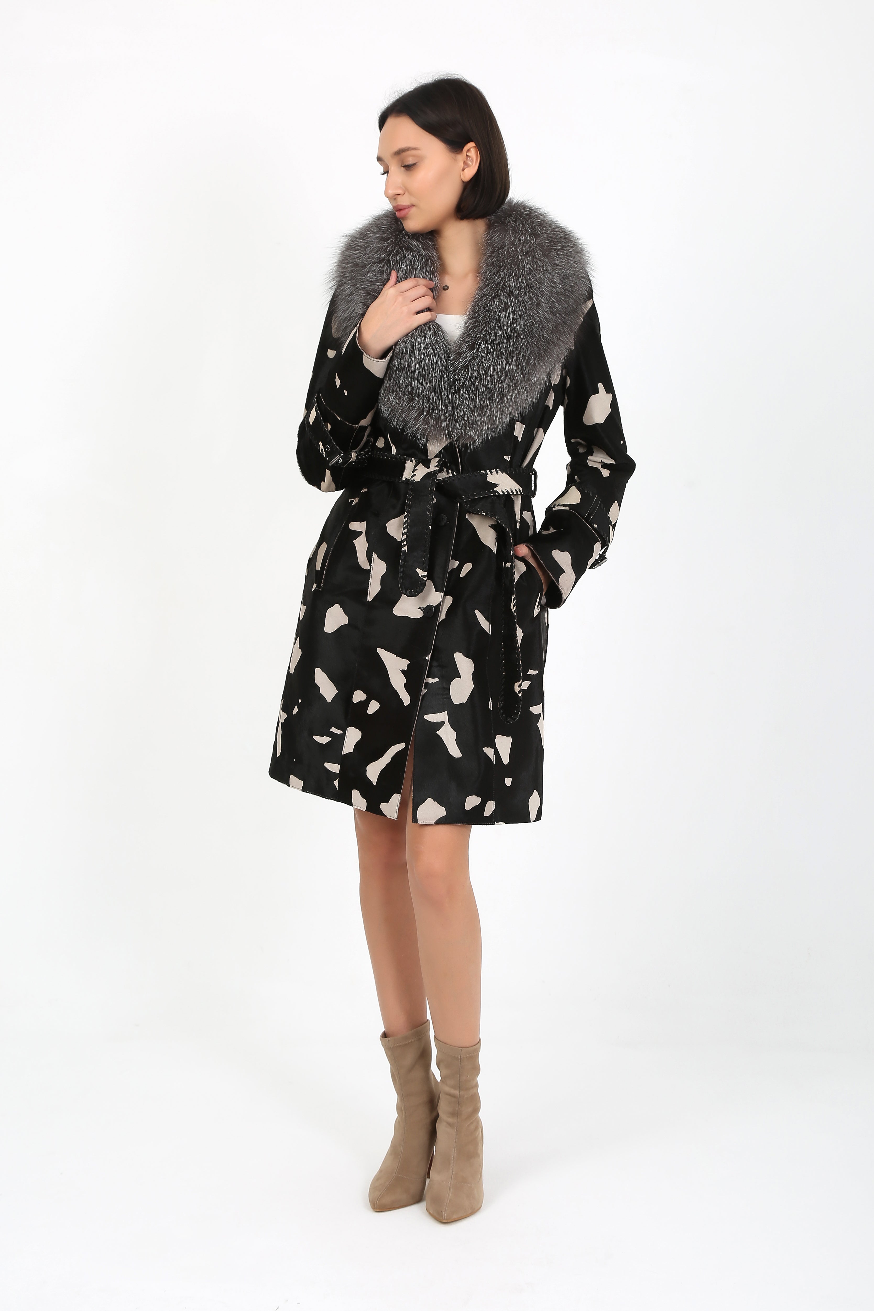 Aurelia Calf Hair Jacket