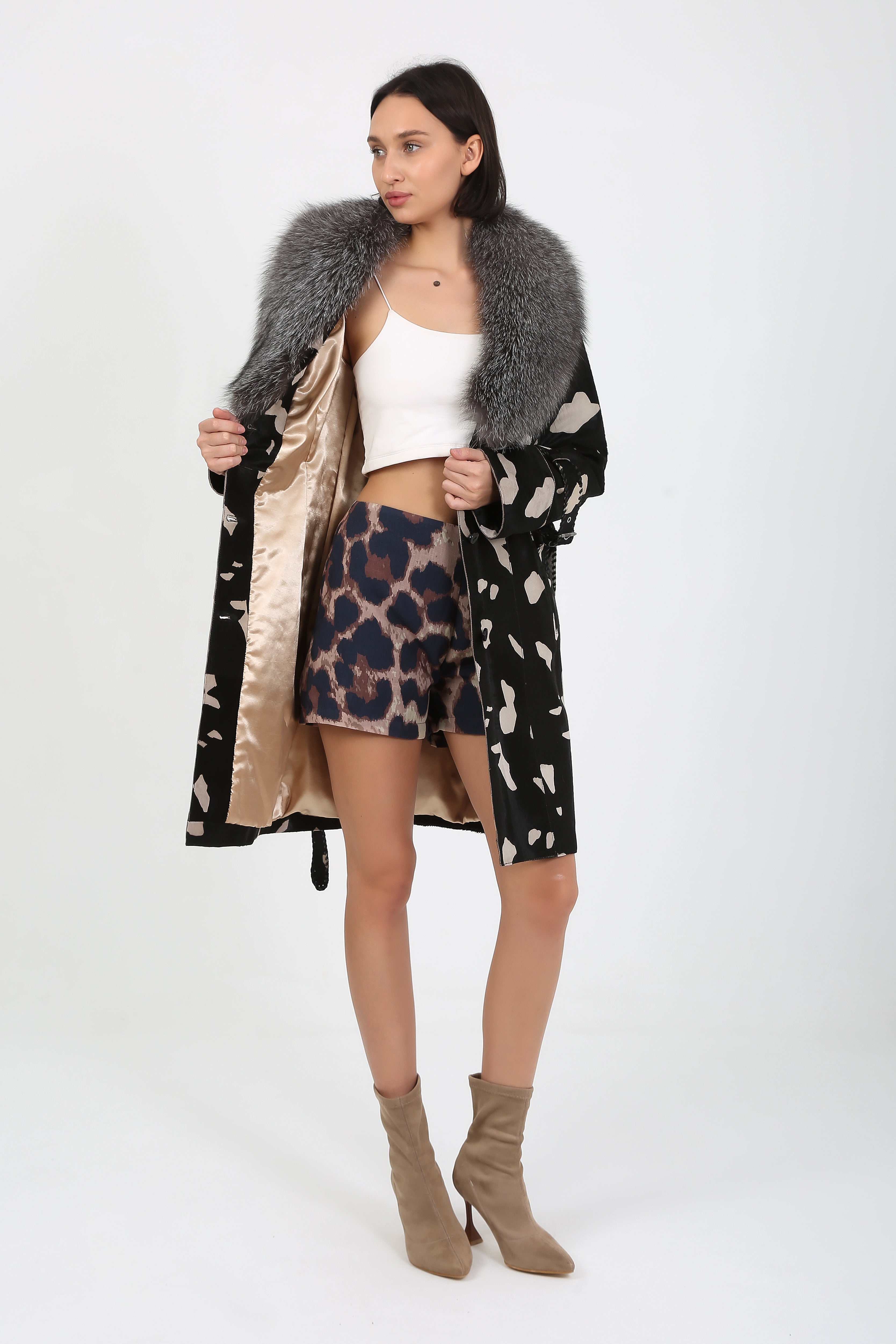 Aurelia Calf Hair Jacket