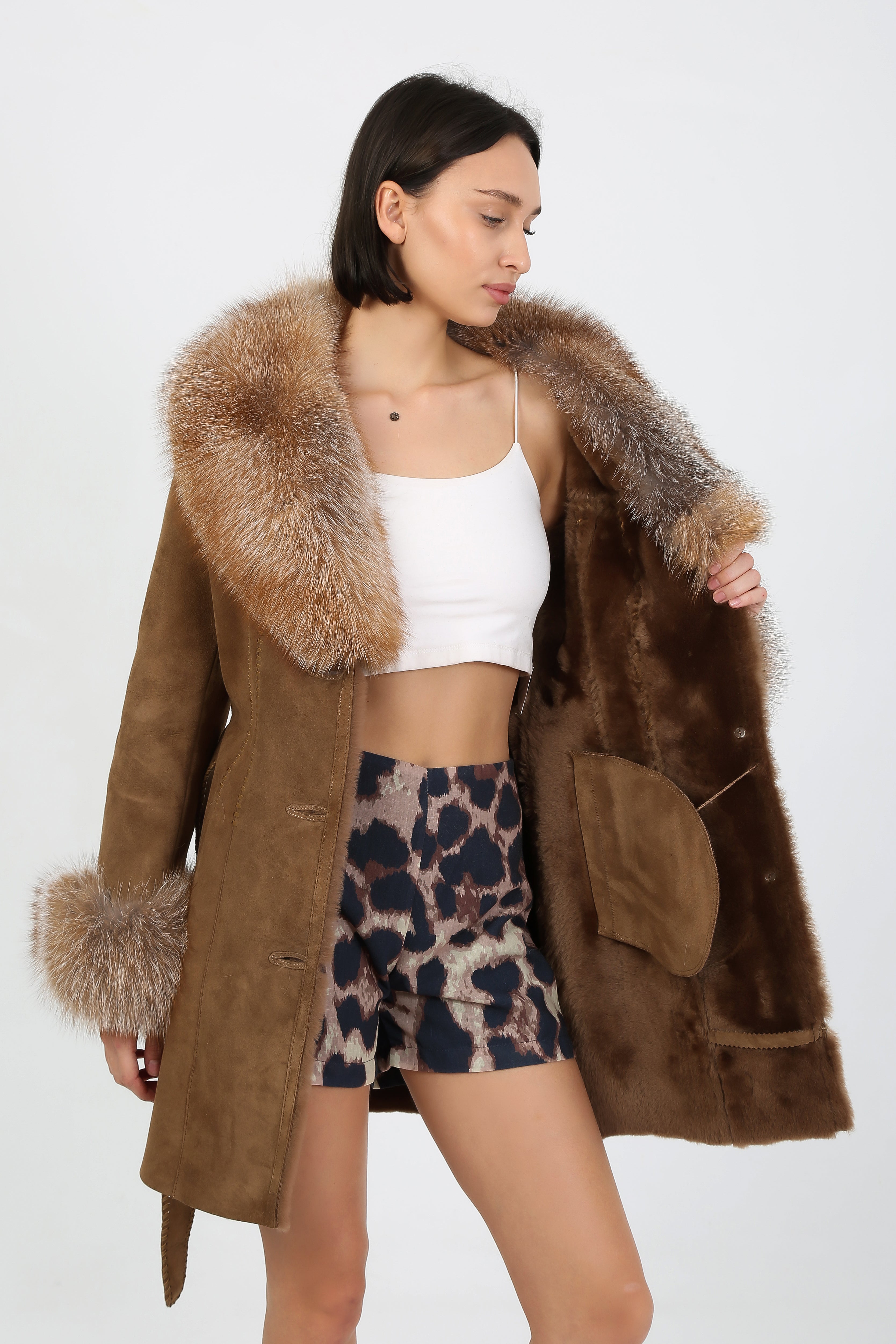 Valeria Shearling Coat
