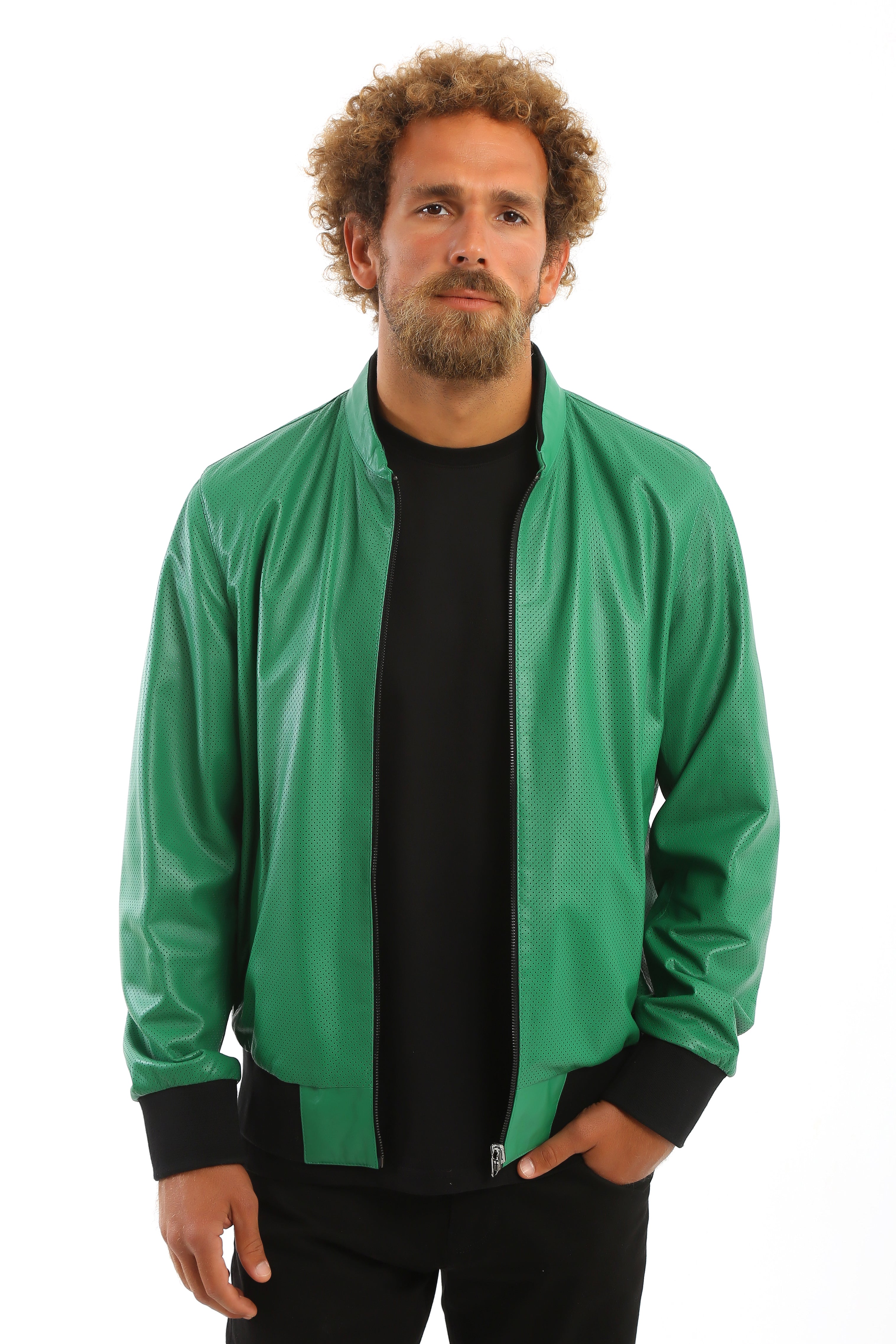 Spectra Reversible Leather Jacket
