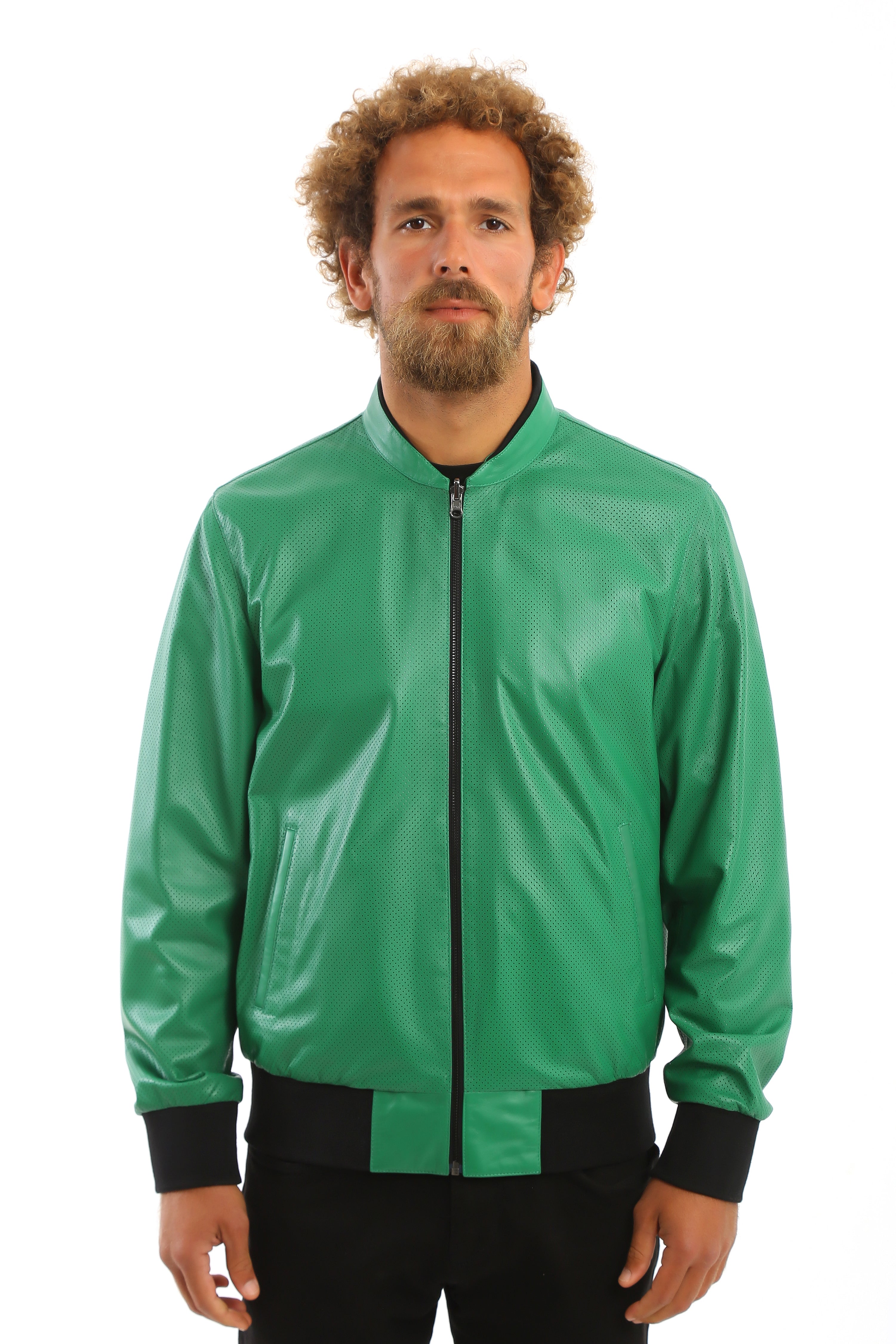 Spectra Reversible Leather Jacket