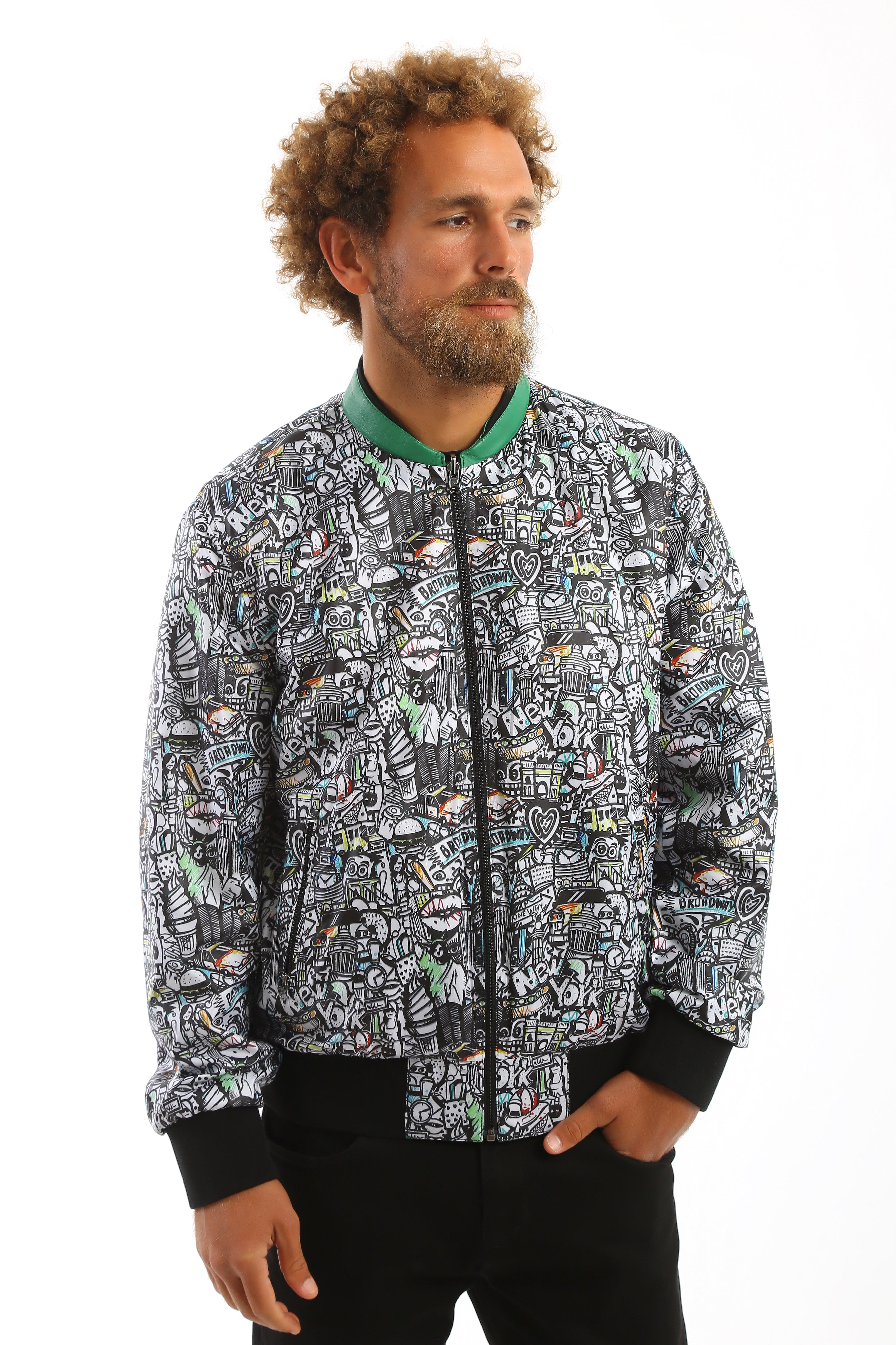 Spectra Reversible Leather Jacket