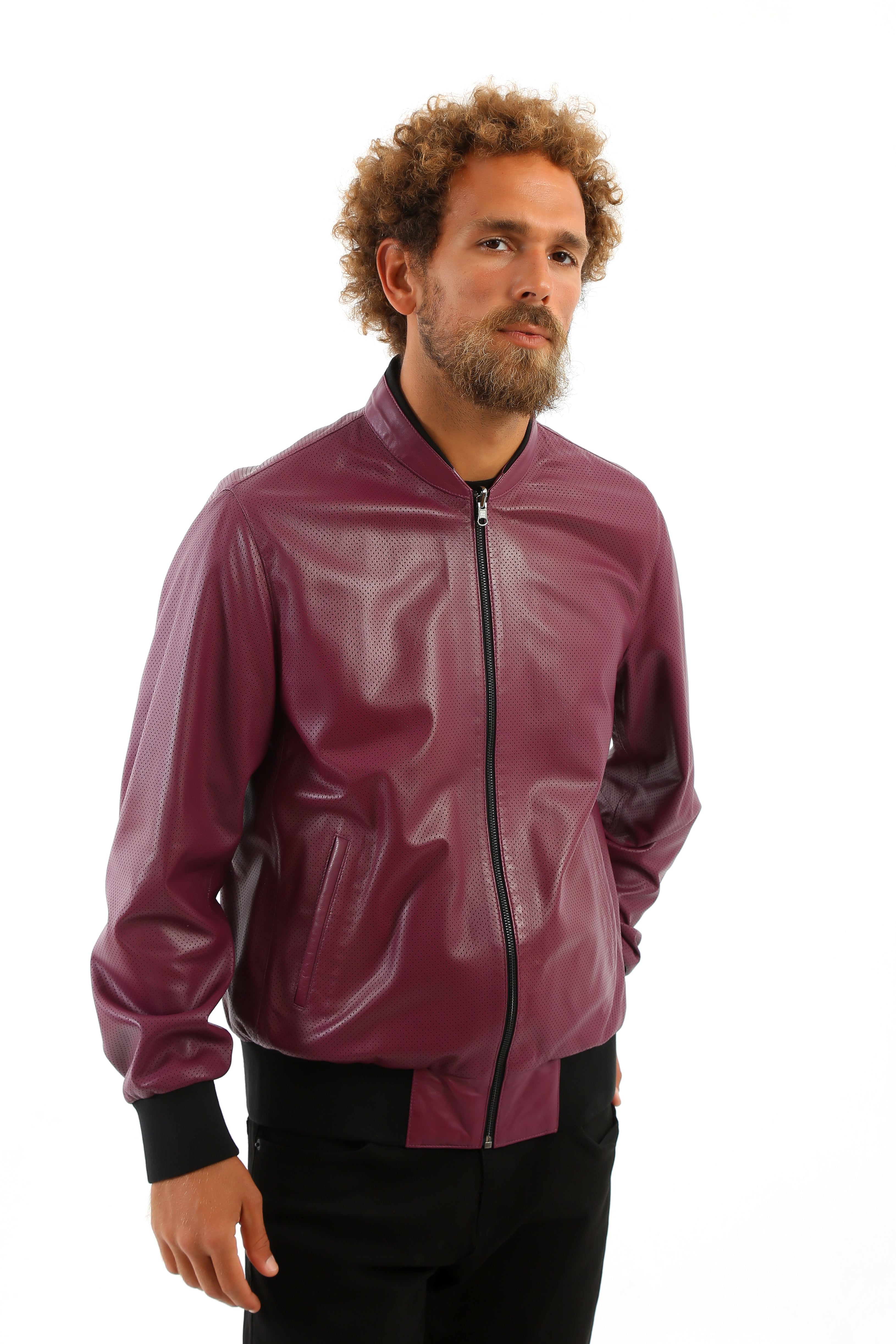 Spectra Reversible Leather Jacket