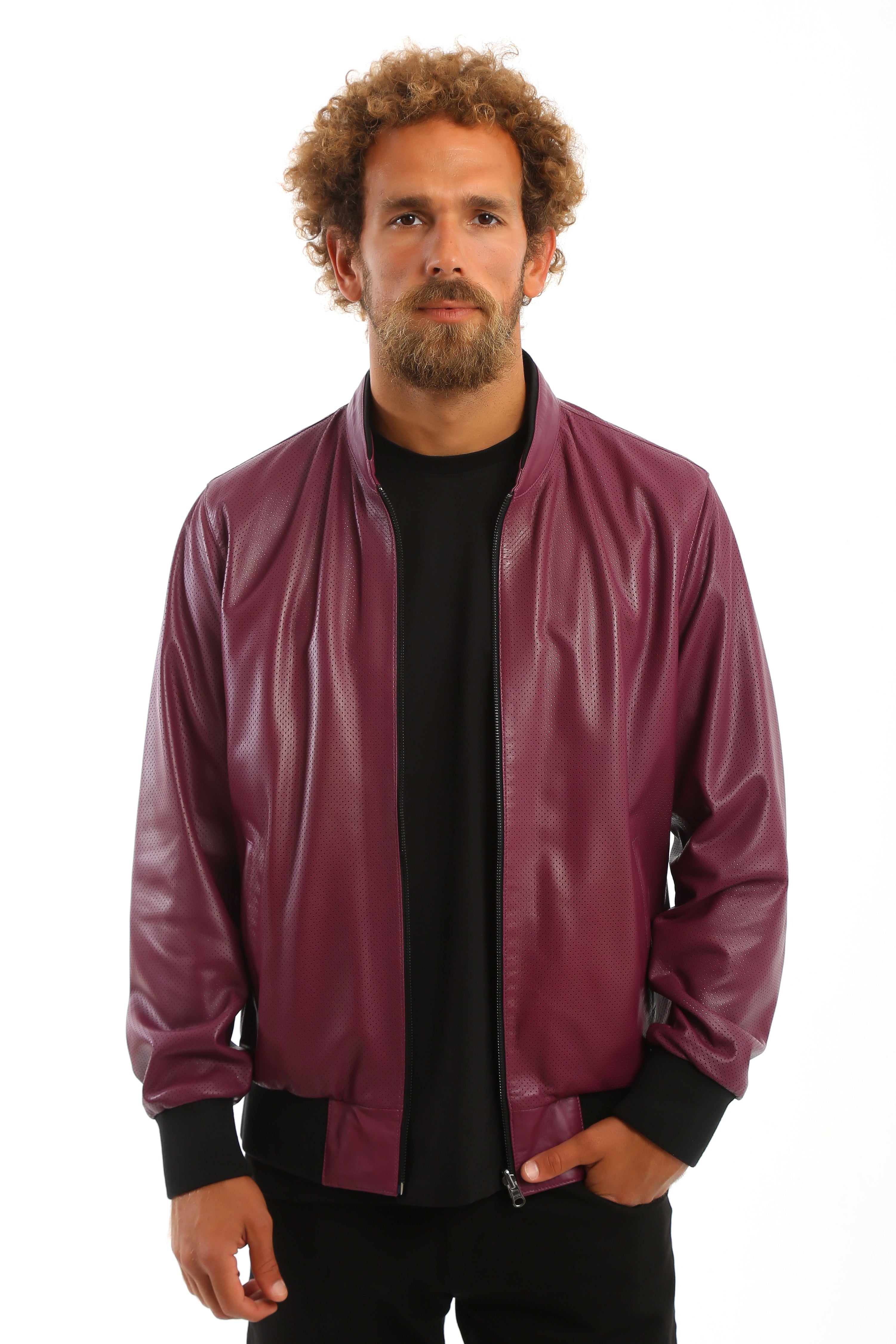 Spectra Reversible Leather Jacket