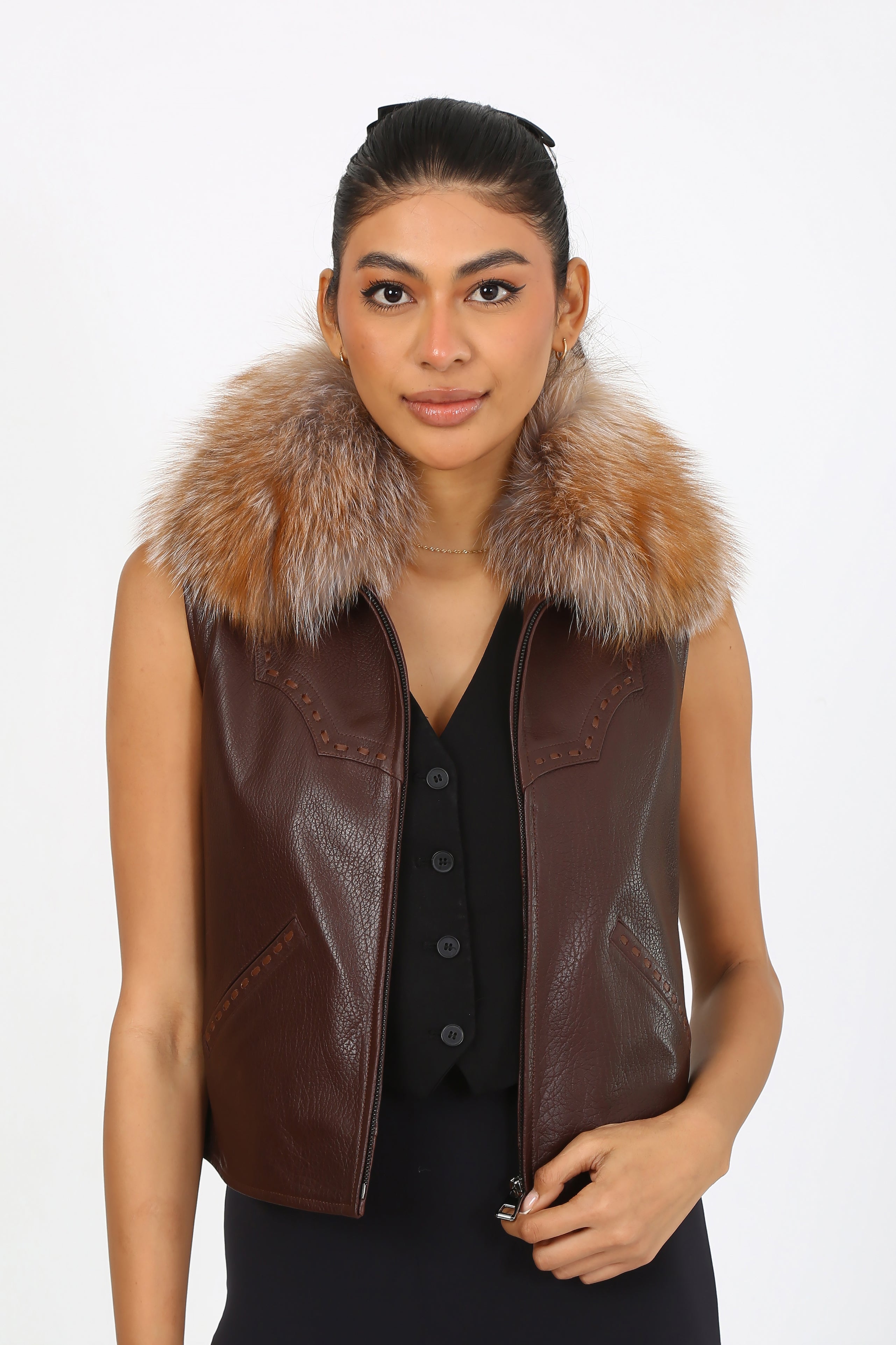 Aspen Leather Vest