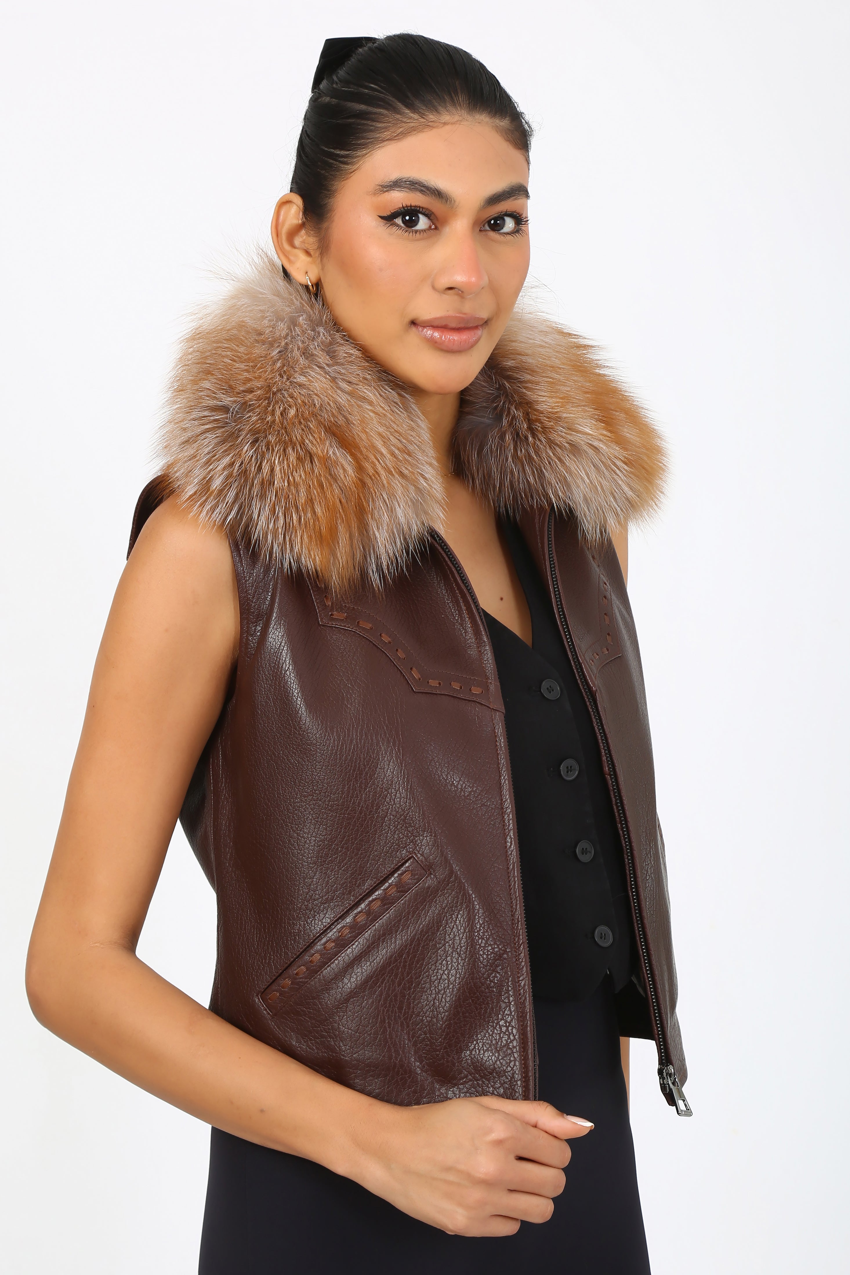 Aspen Leather Vest