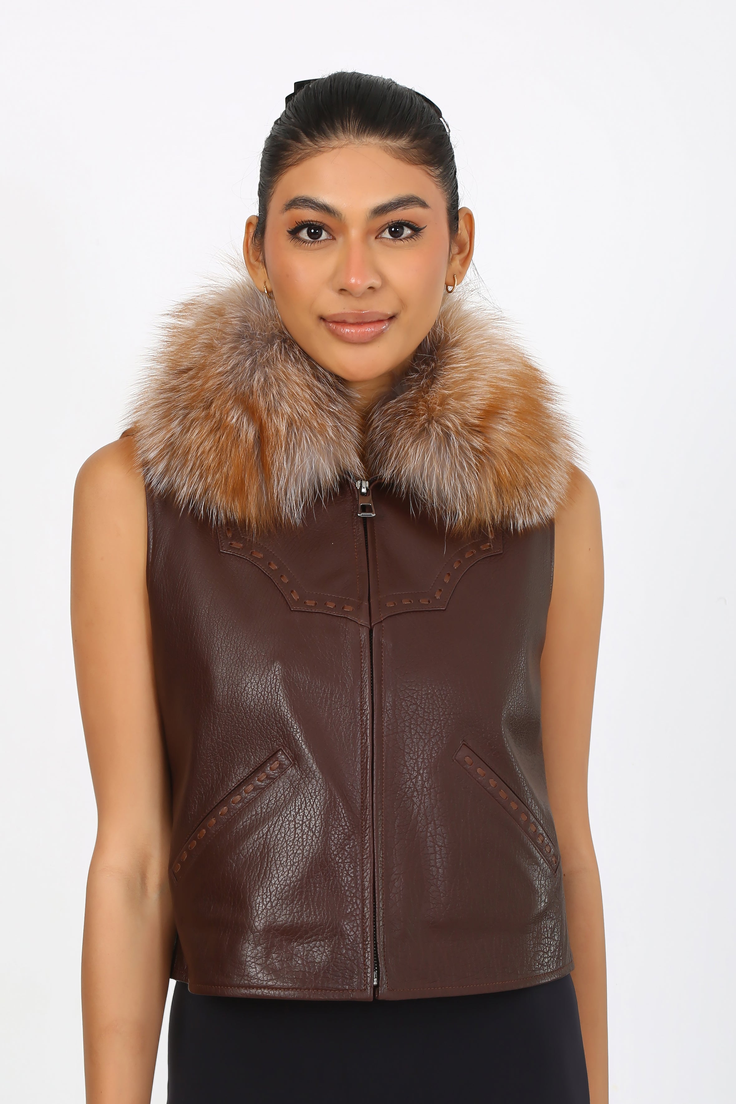 Aspen Leather Vest