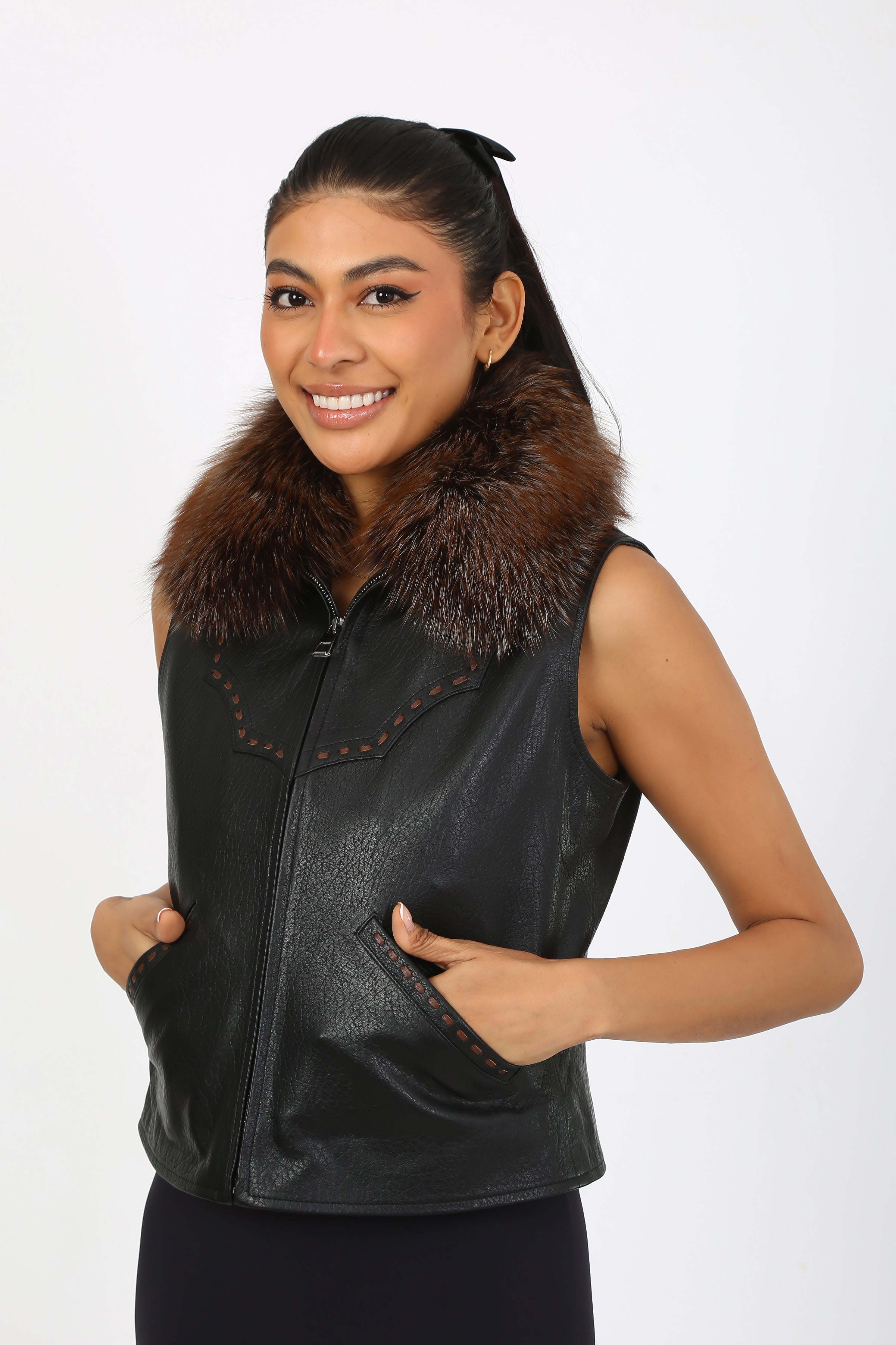 Aspen Leather Vest