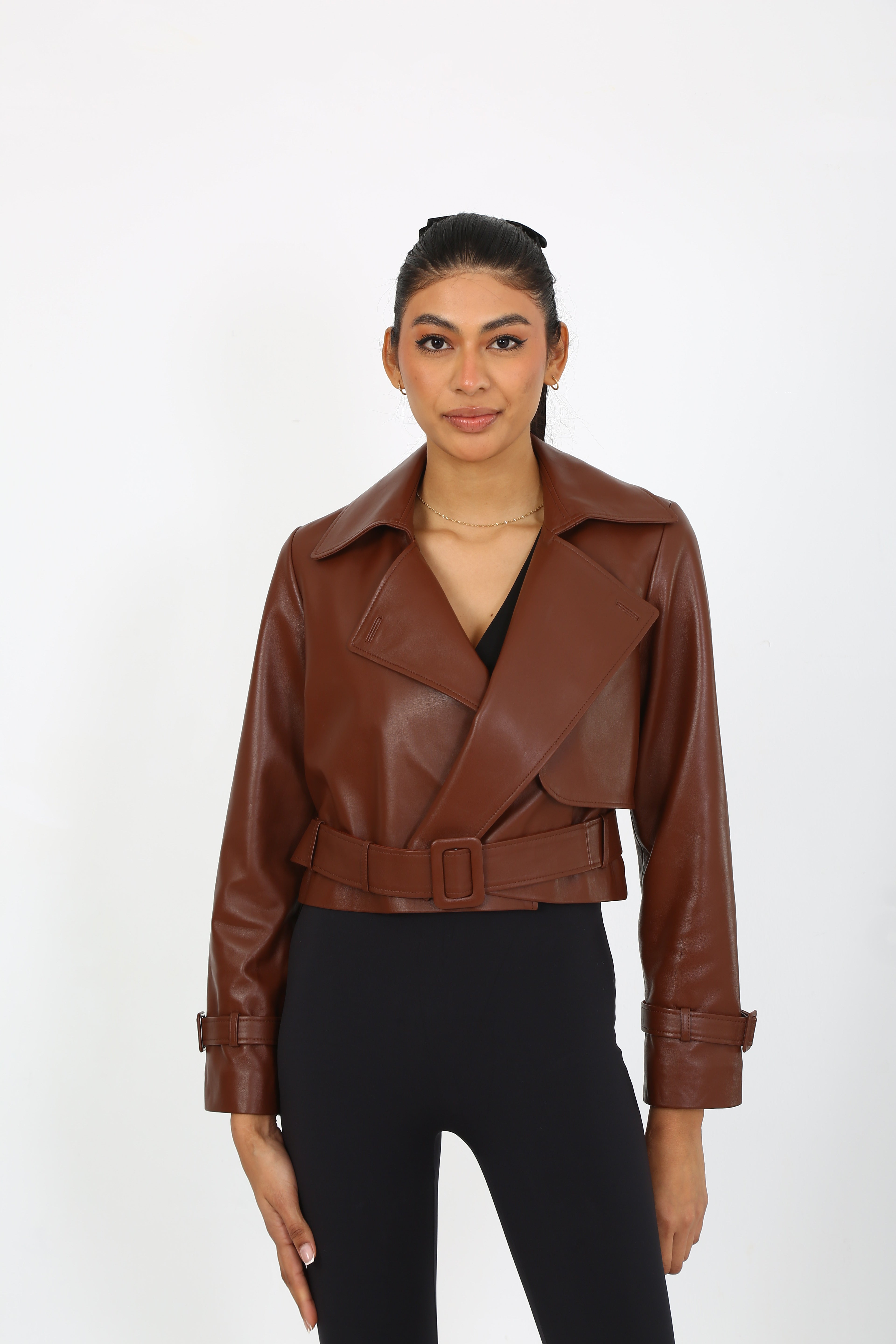 Short Hills Leather Jacket