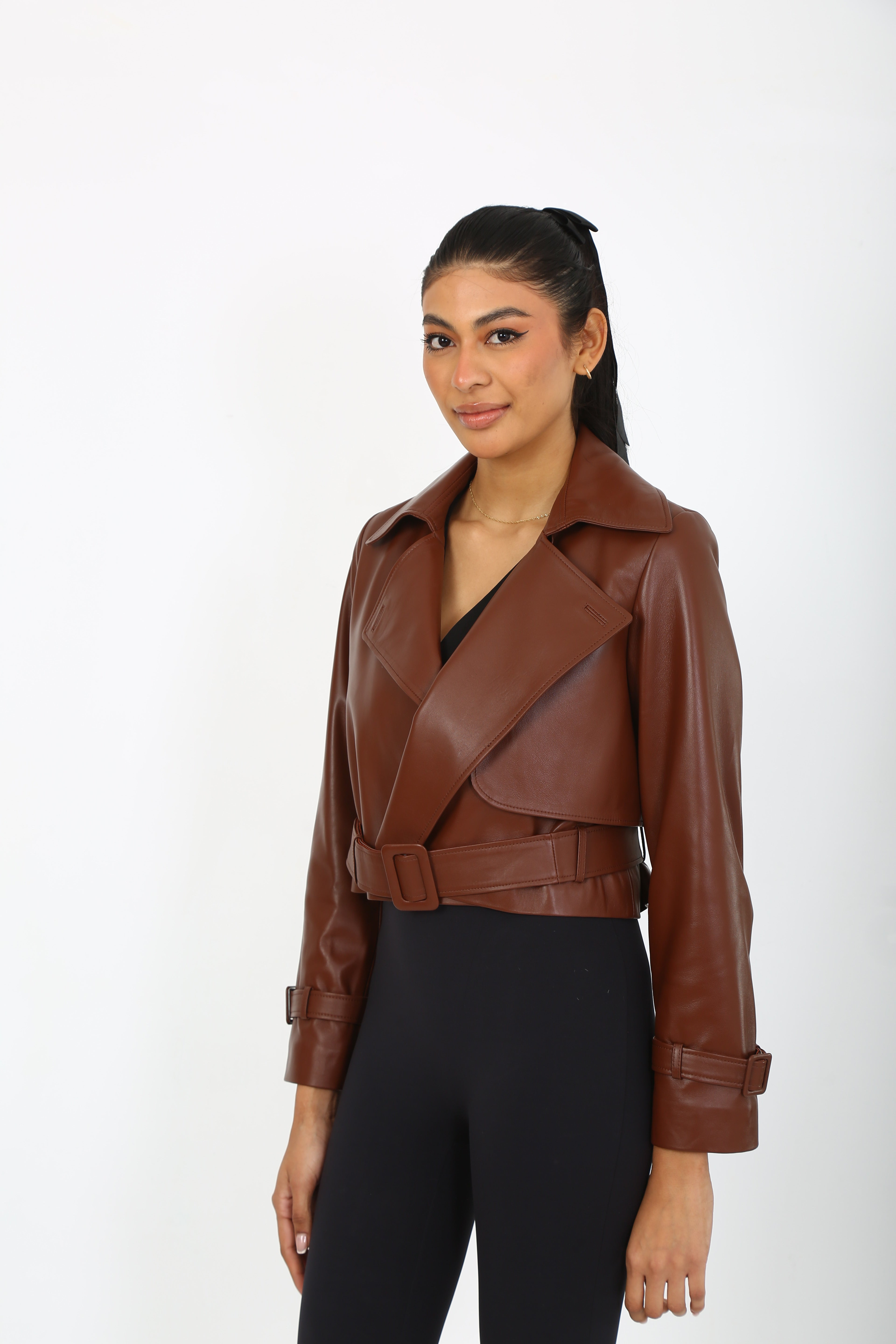 Short Hills Leather Jacket