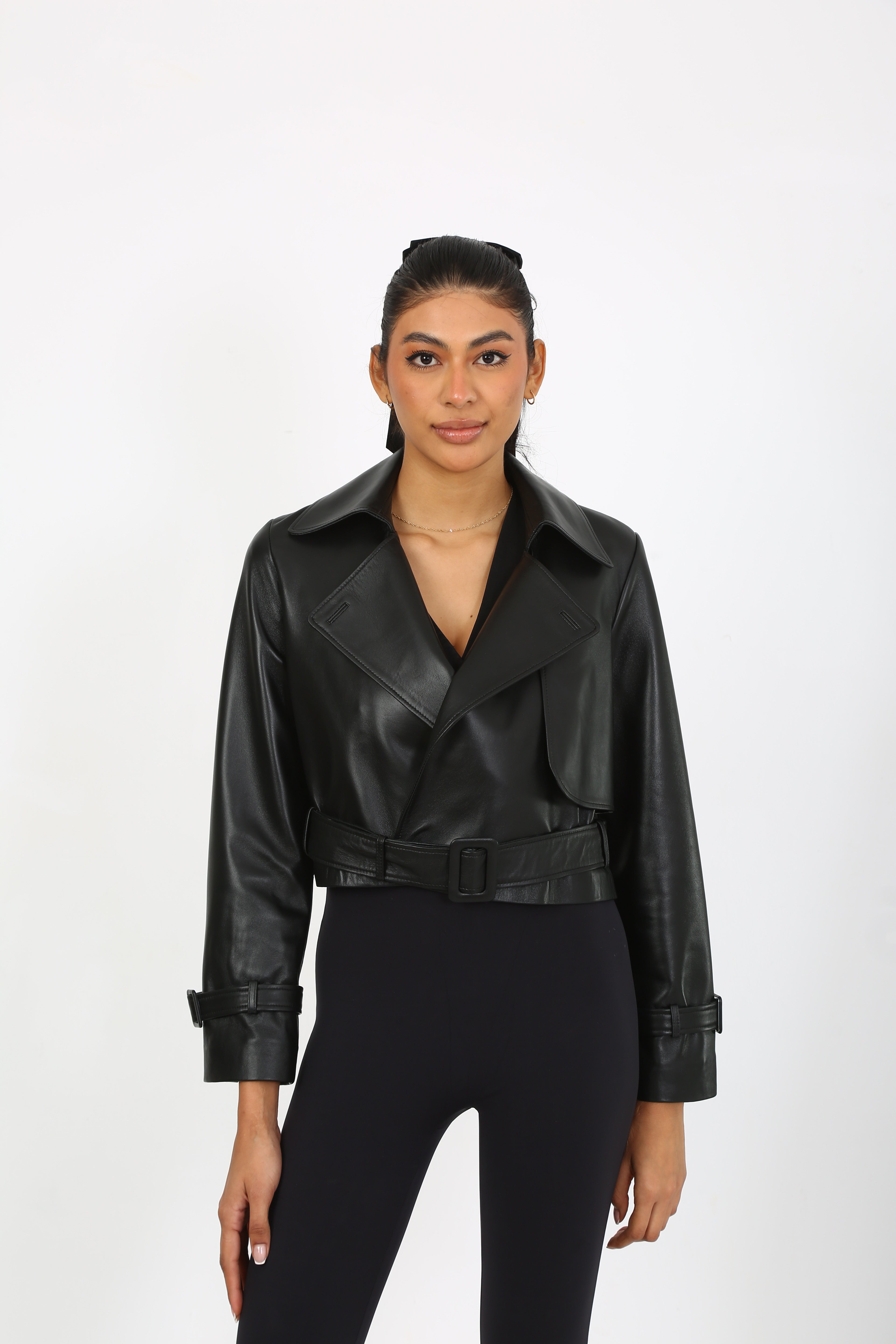 Short Hills Leather Jacket