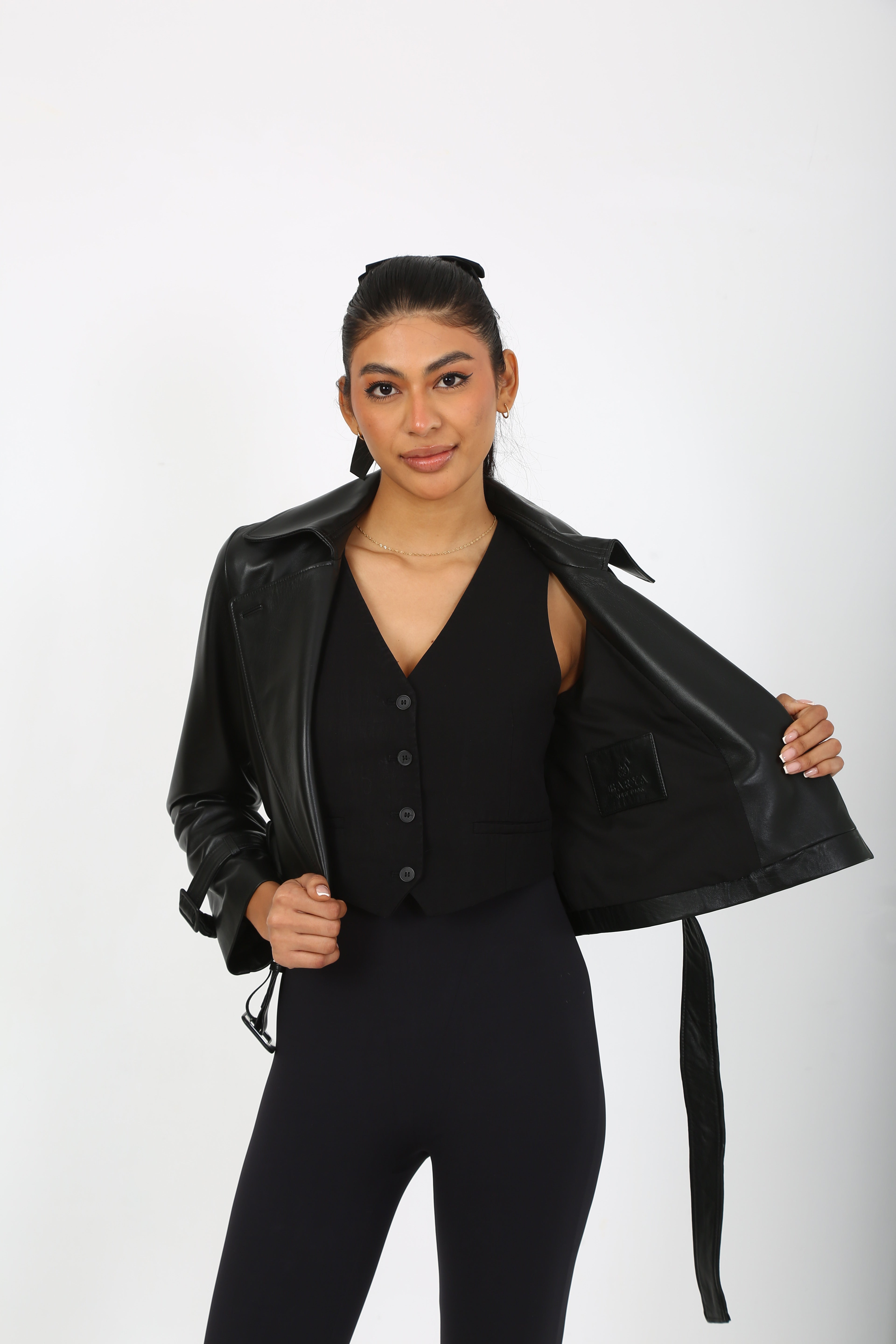 Short Hills Leather Jacket