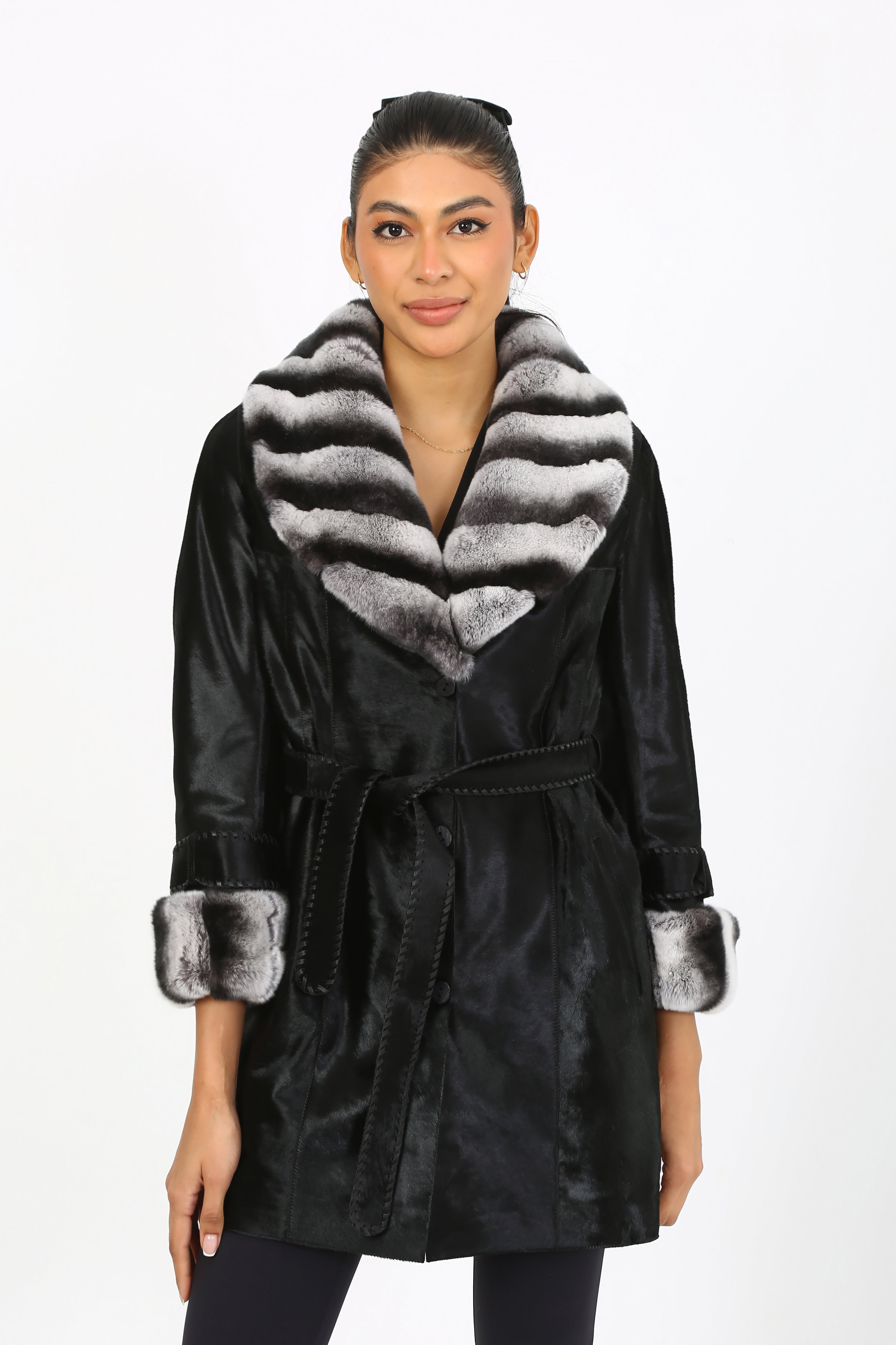 Feline Majesty Calf Hair Jacket