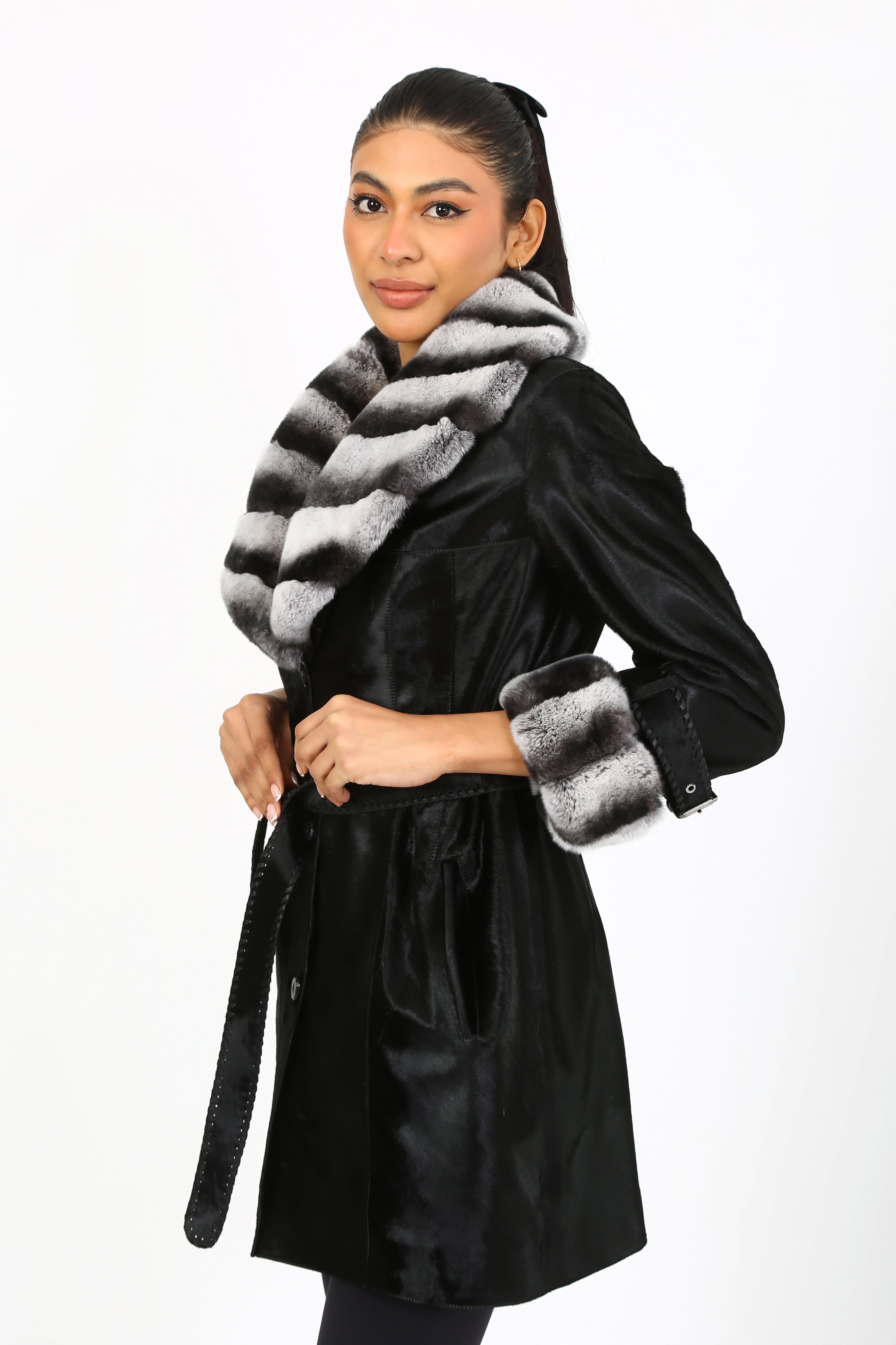 Feline Majesty Calf Hair Jacket