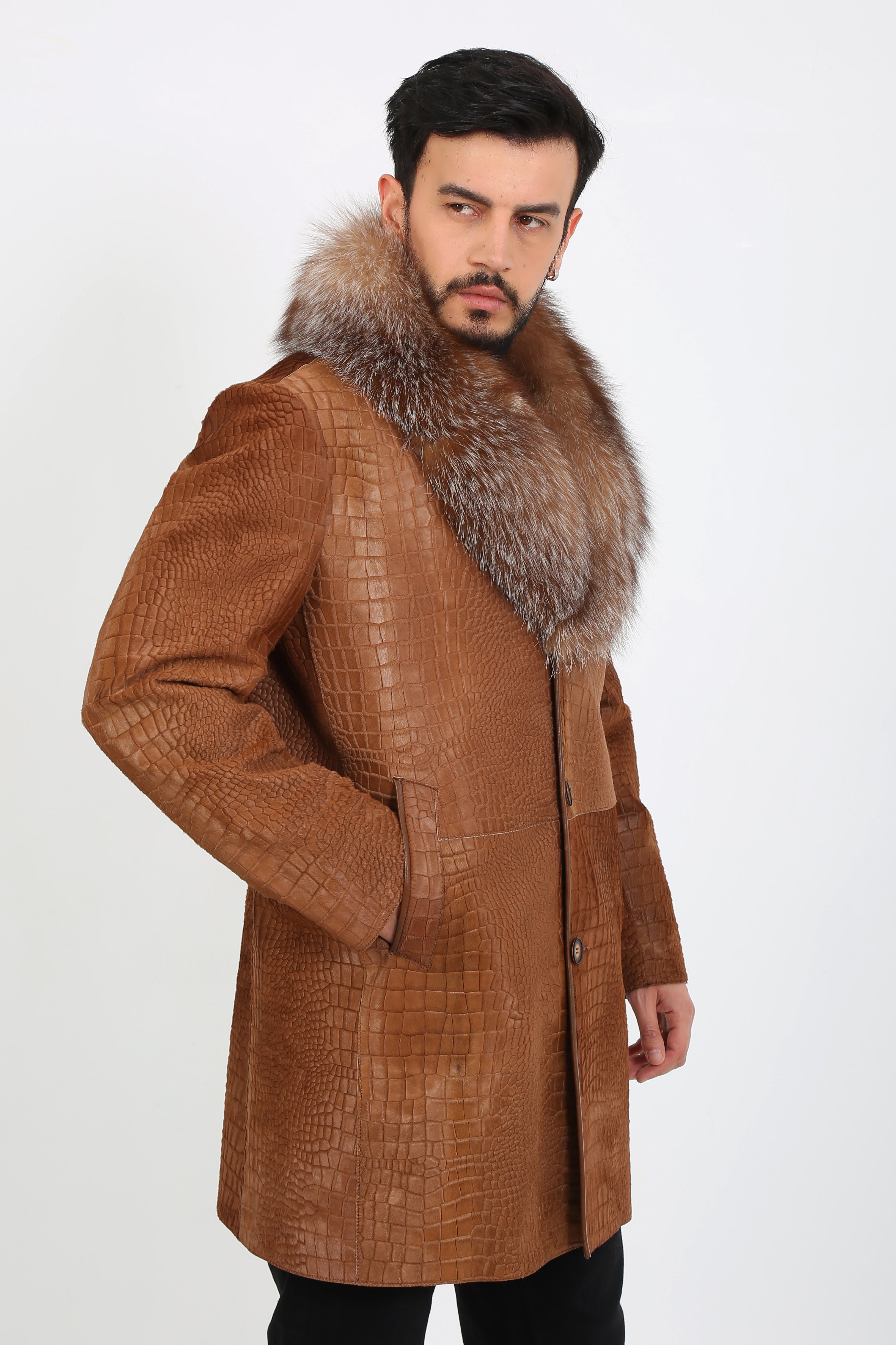 Helios Radiance Calf Hair Jacket