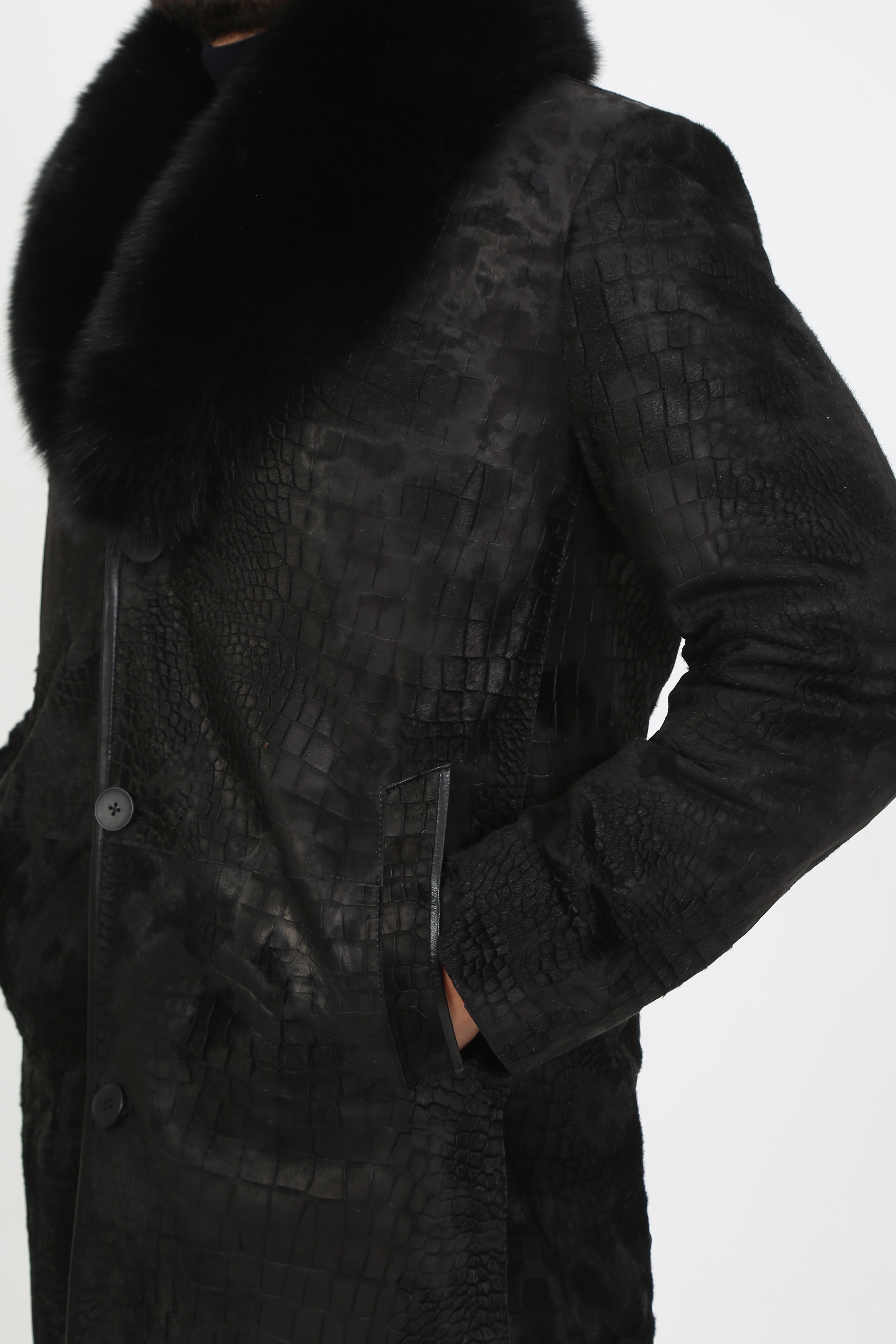 Helios Radiance Calf Hair Jacket