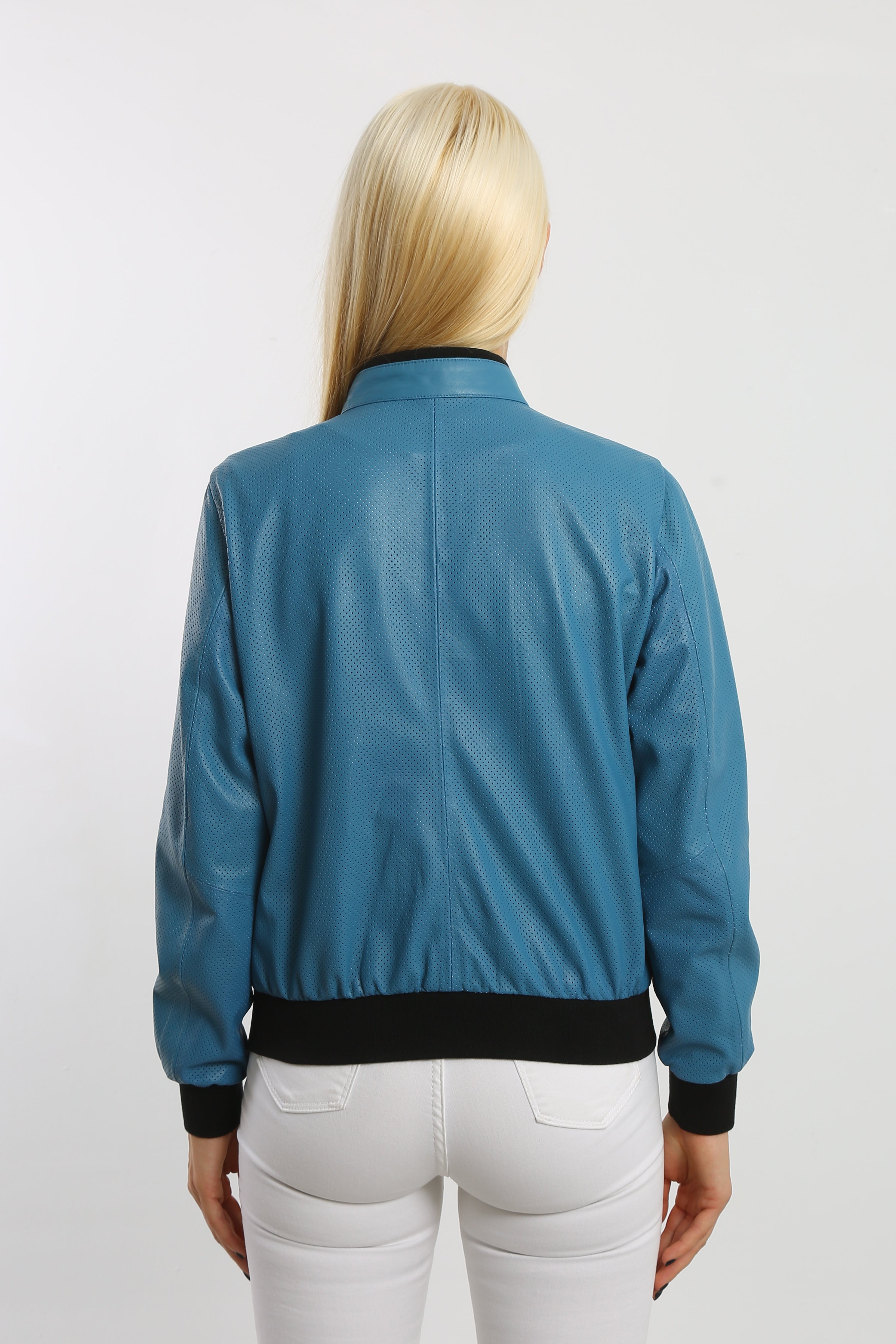 Swift Motion Reversible Leather Jacket