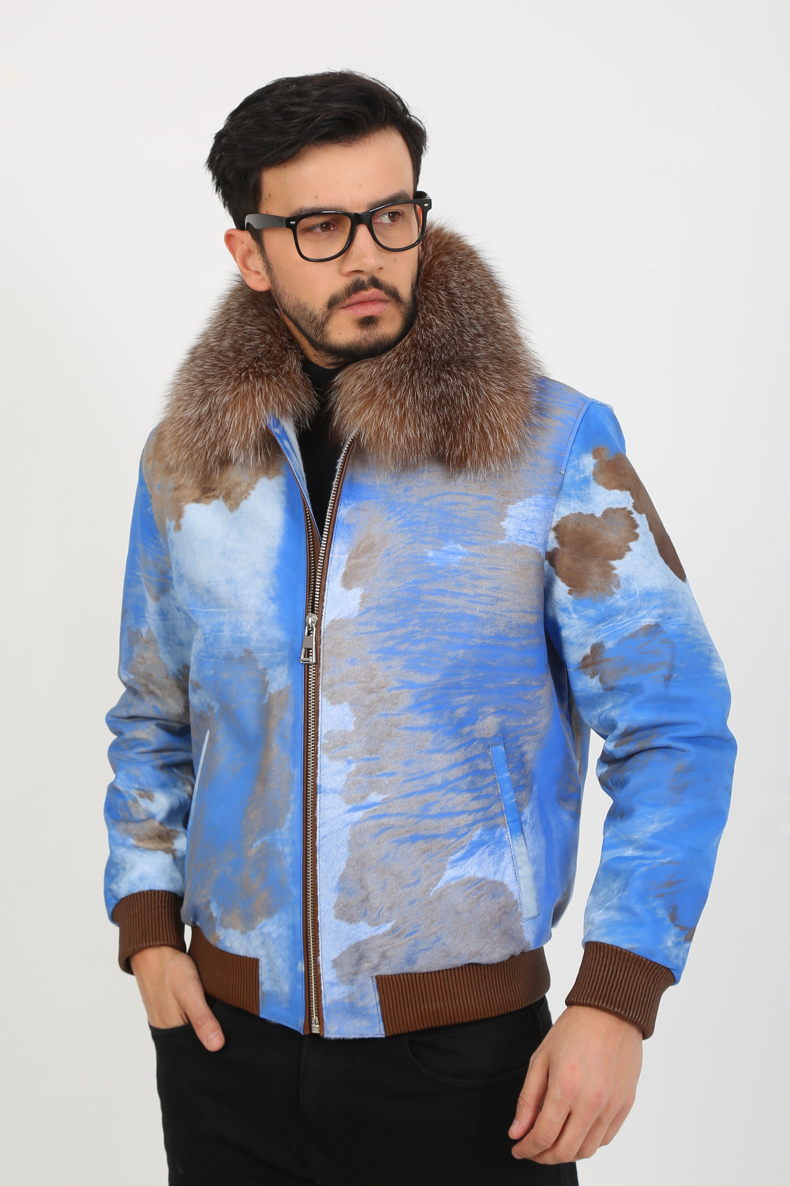 Leone Calf Hair Jacket