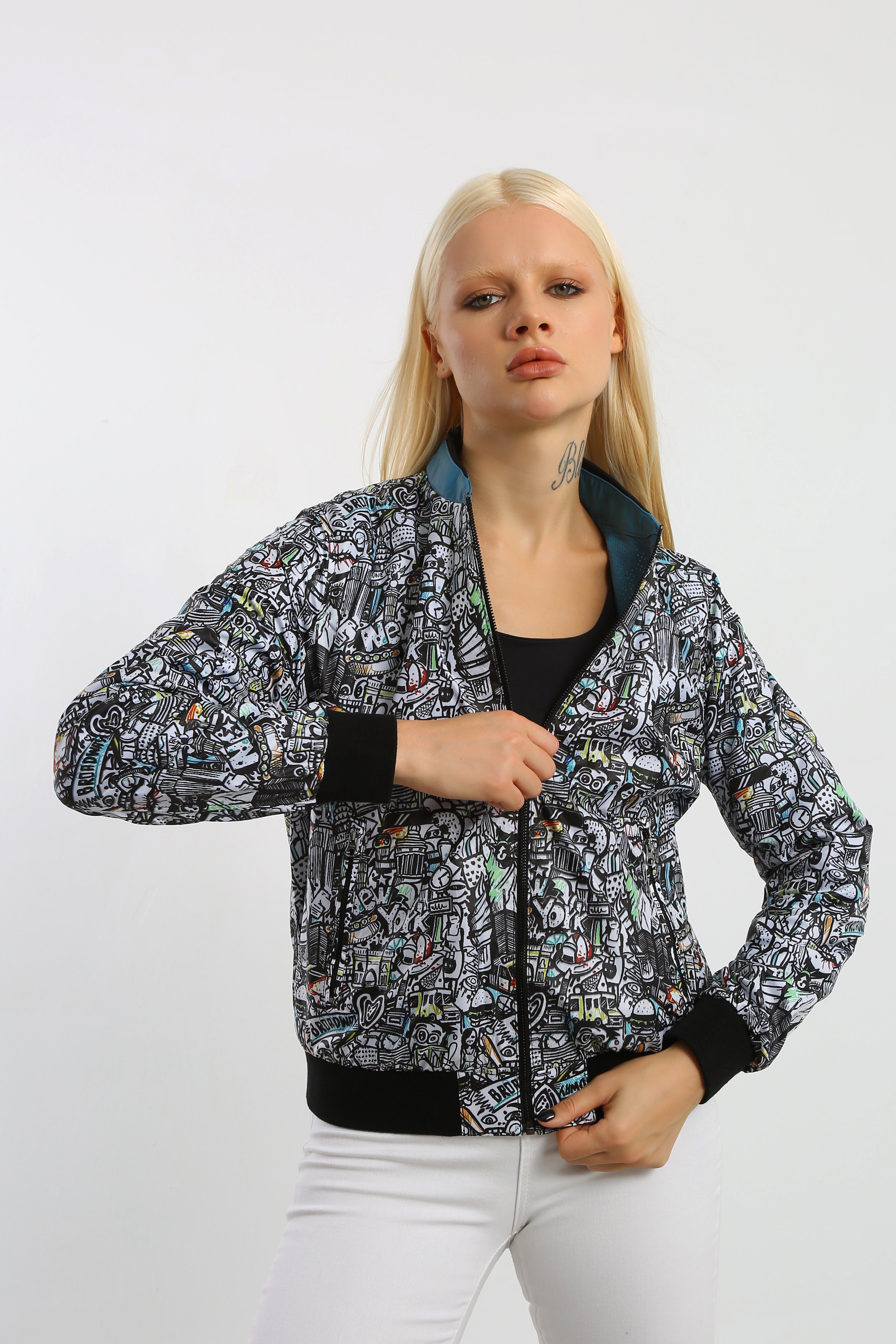 Swift Motion Reversible Leather Jacket