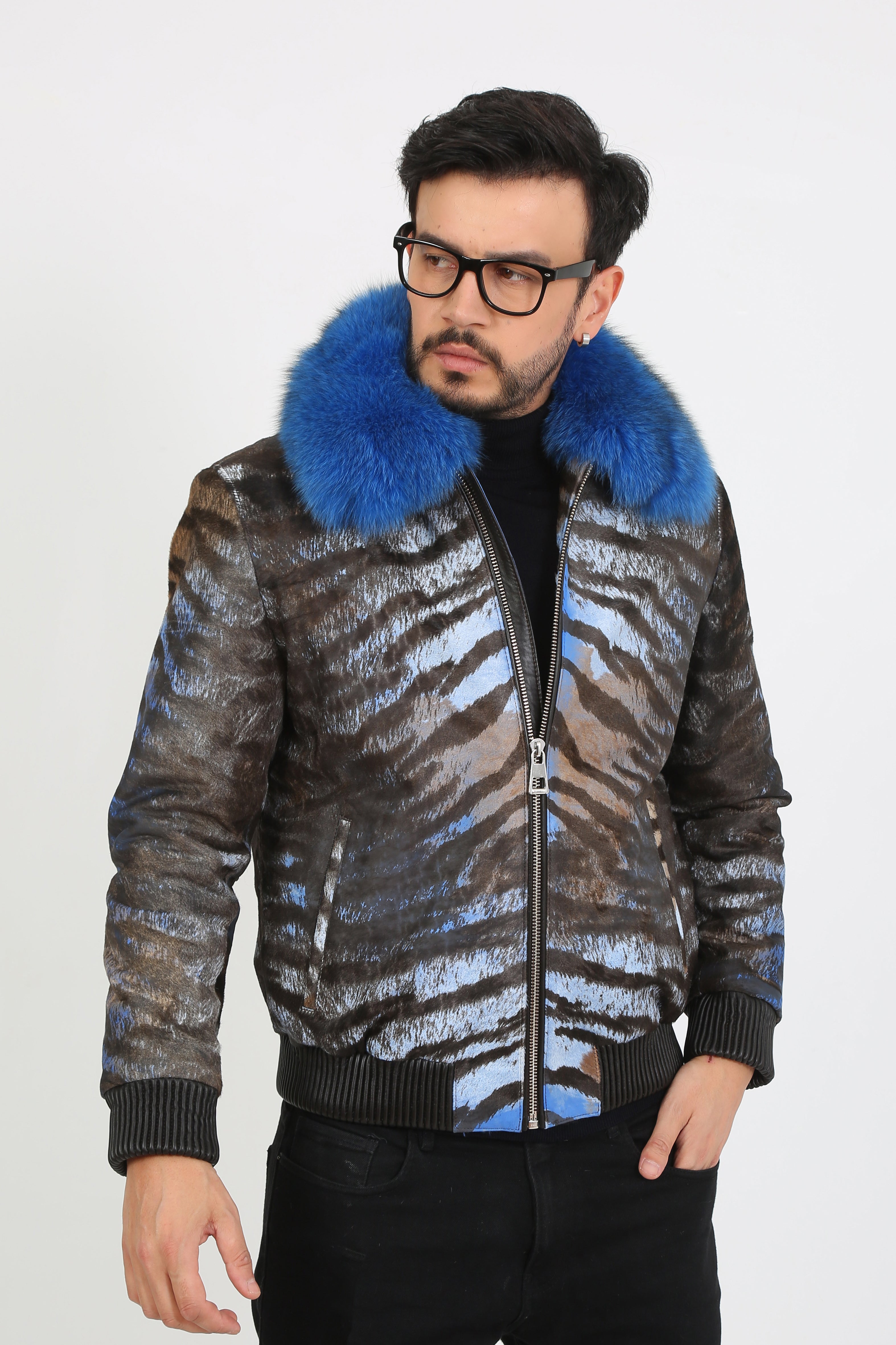Leone Calf Hair Jacket