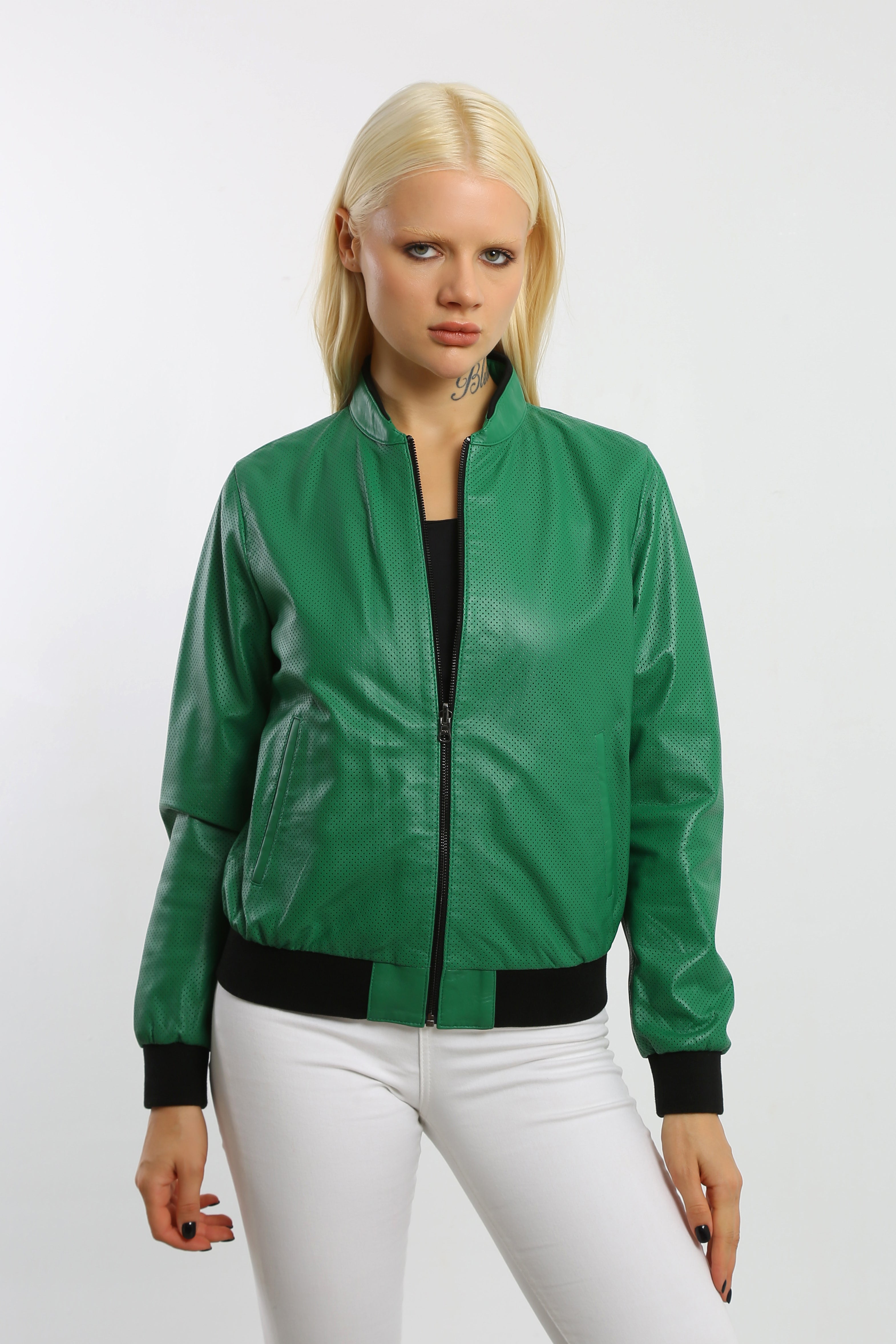 Swift Motion Reversible Leather Jacket