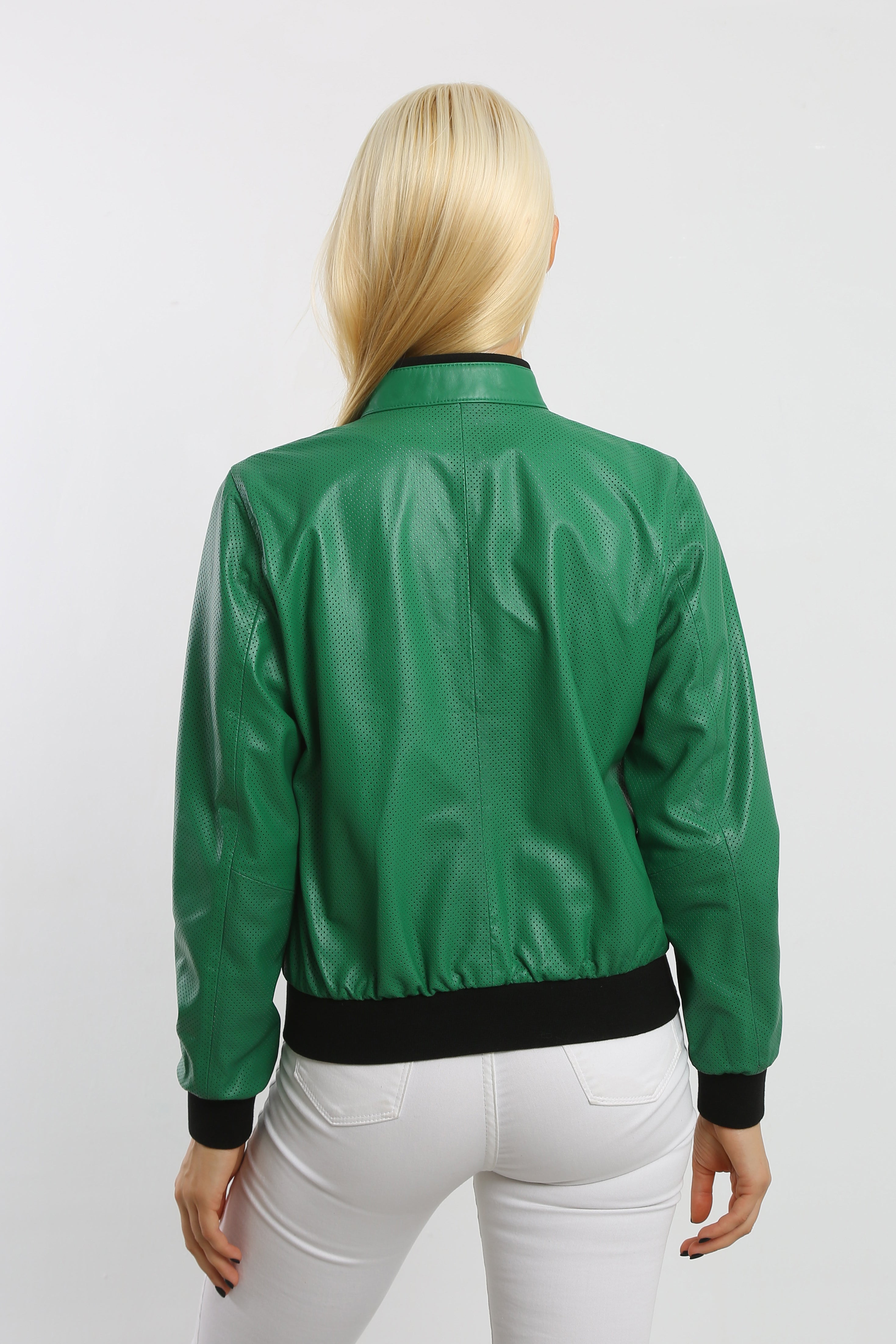 Swift Motion Reversible Leather Jacket