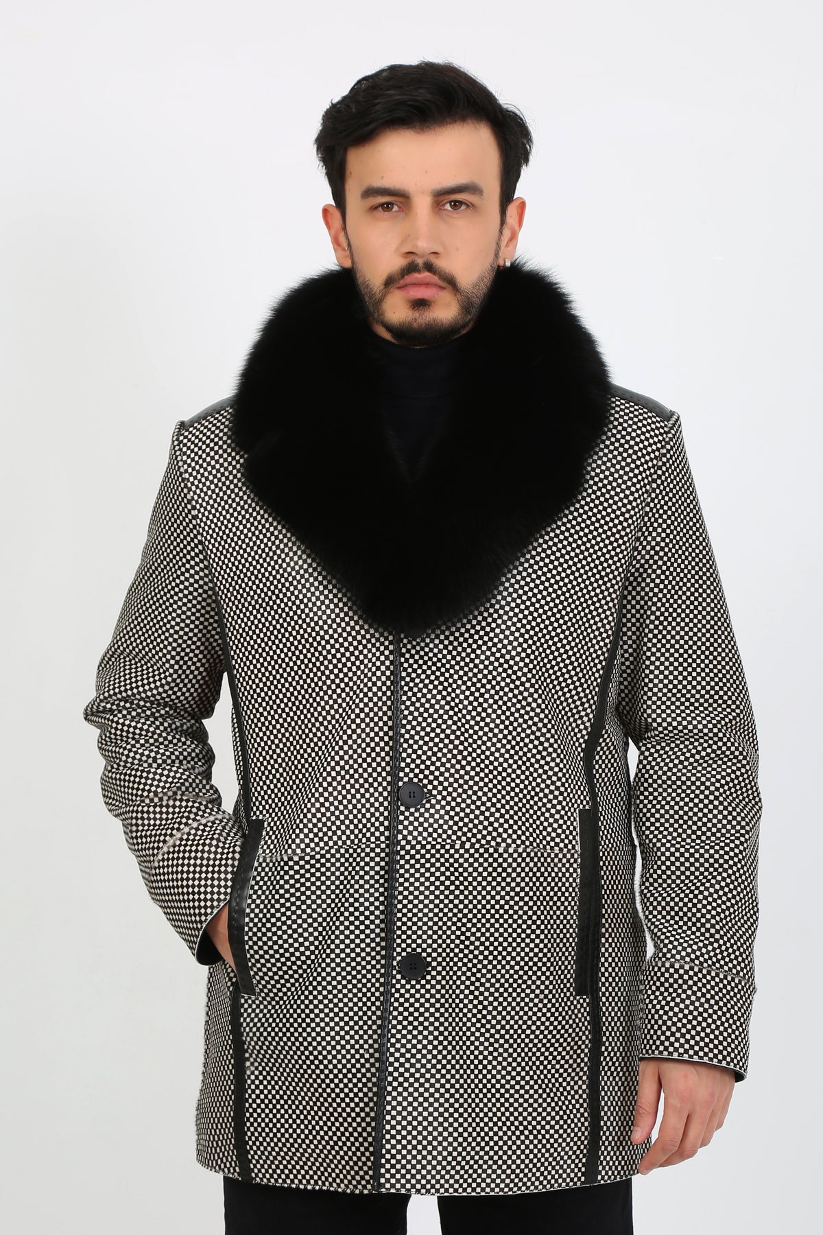 Helios Radiance Calf Hair Jacket