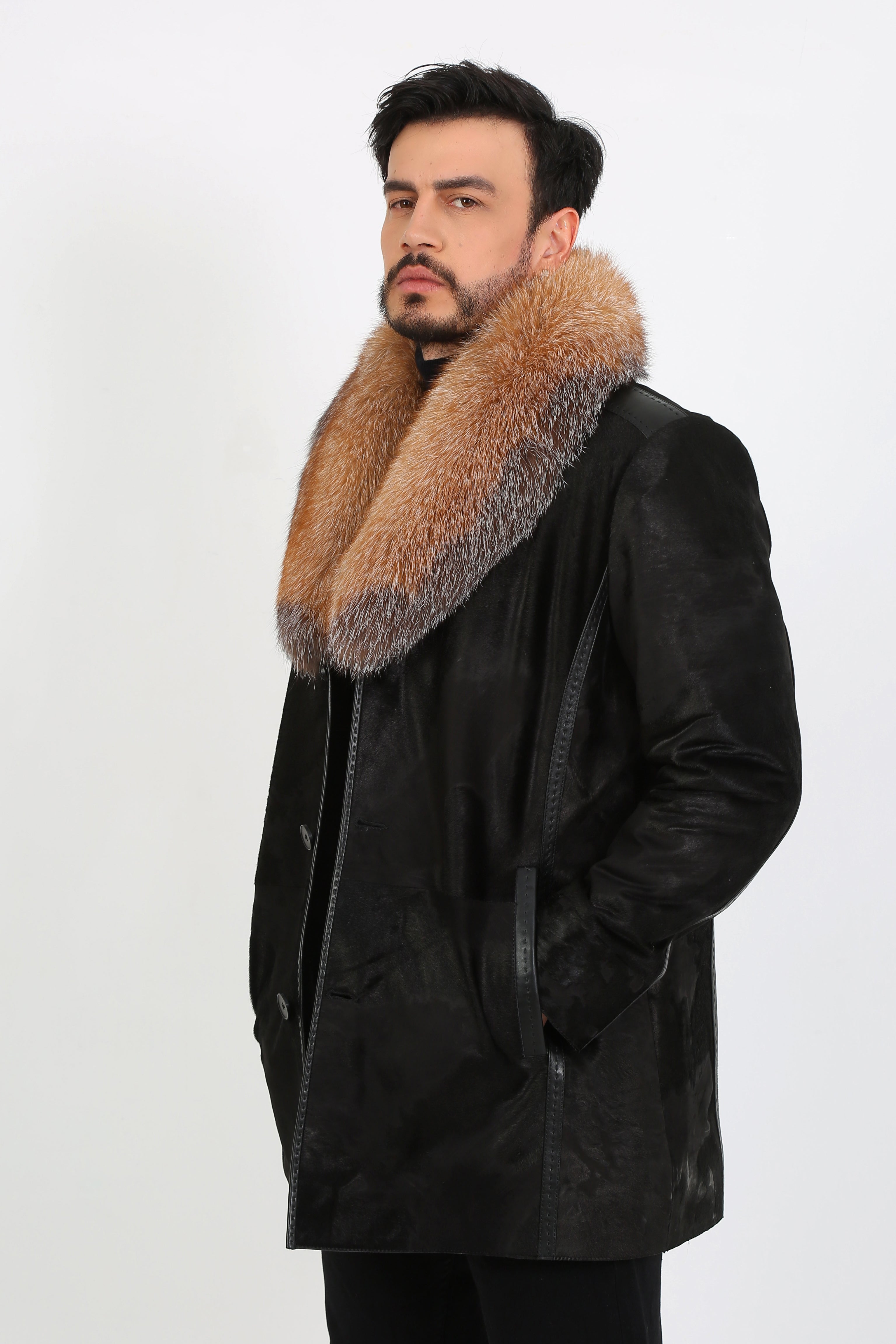 Helios Radiance Calf Hair Jacket