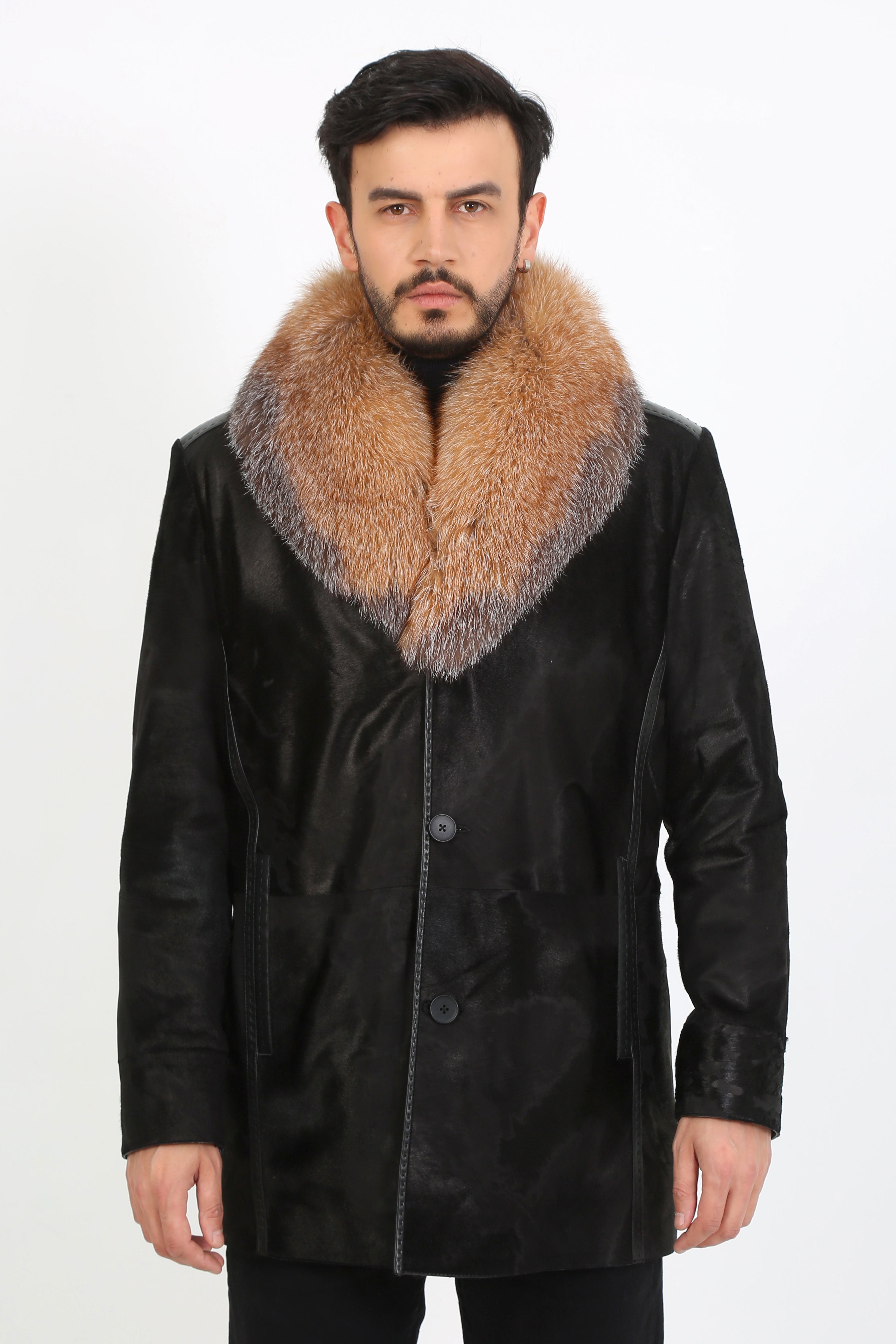 Helios Radiance Calf Hair Jacket