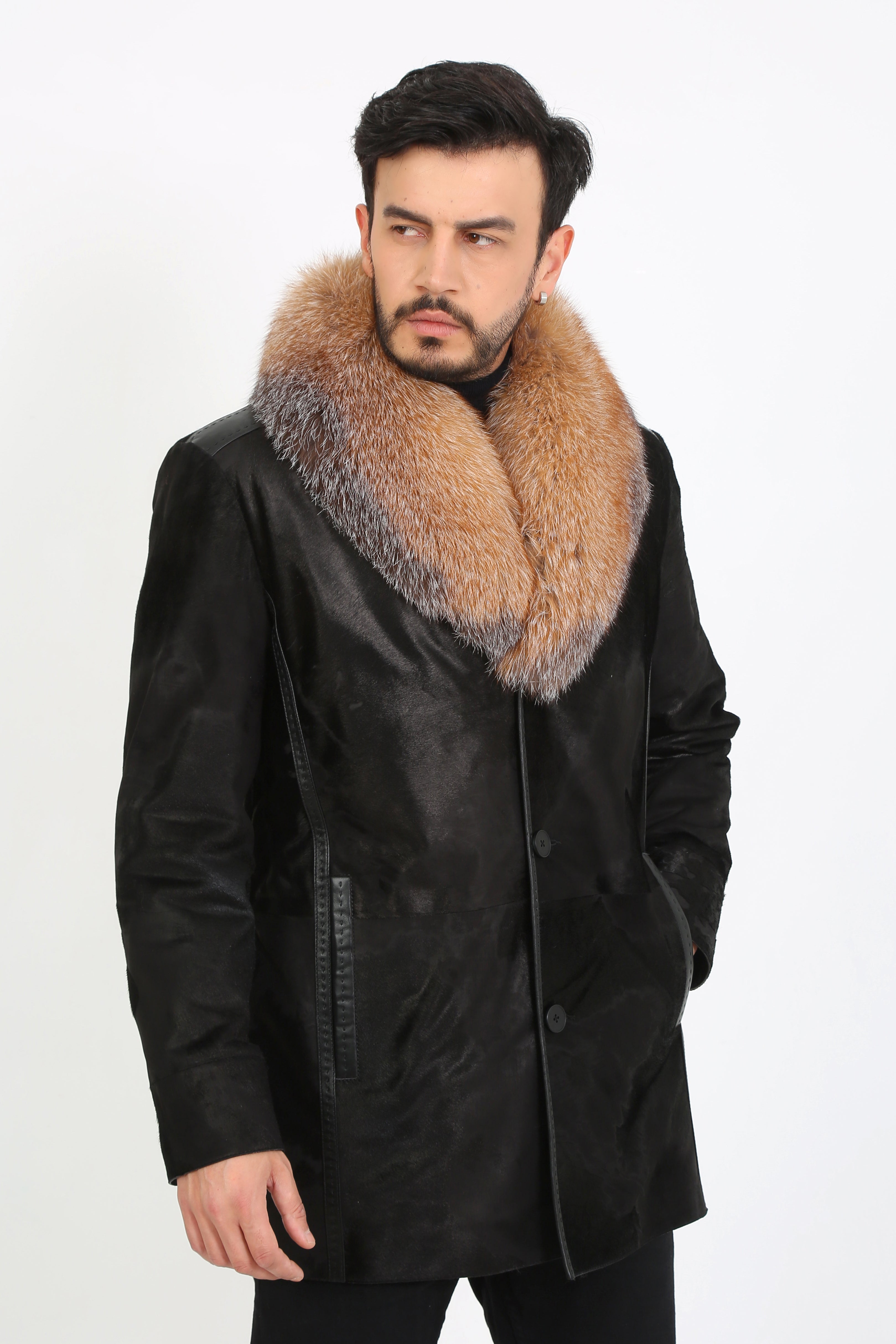 Helios Radiance Calf Hair Jacket
