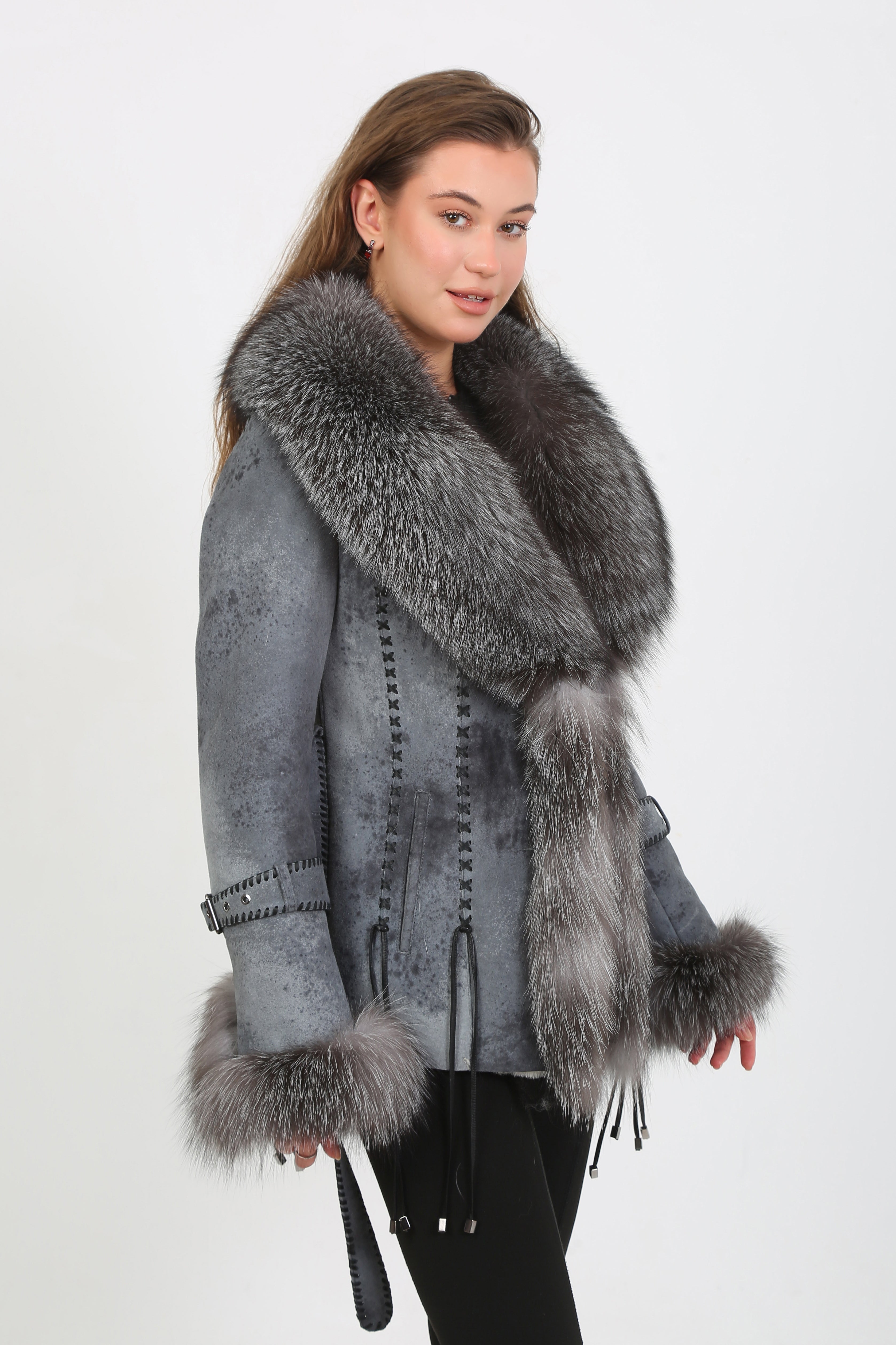 Ridge Mountain Shearling Coat