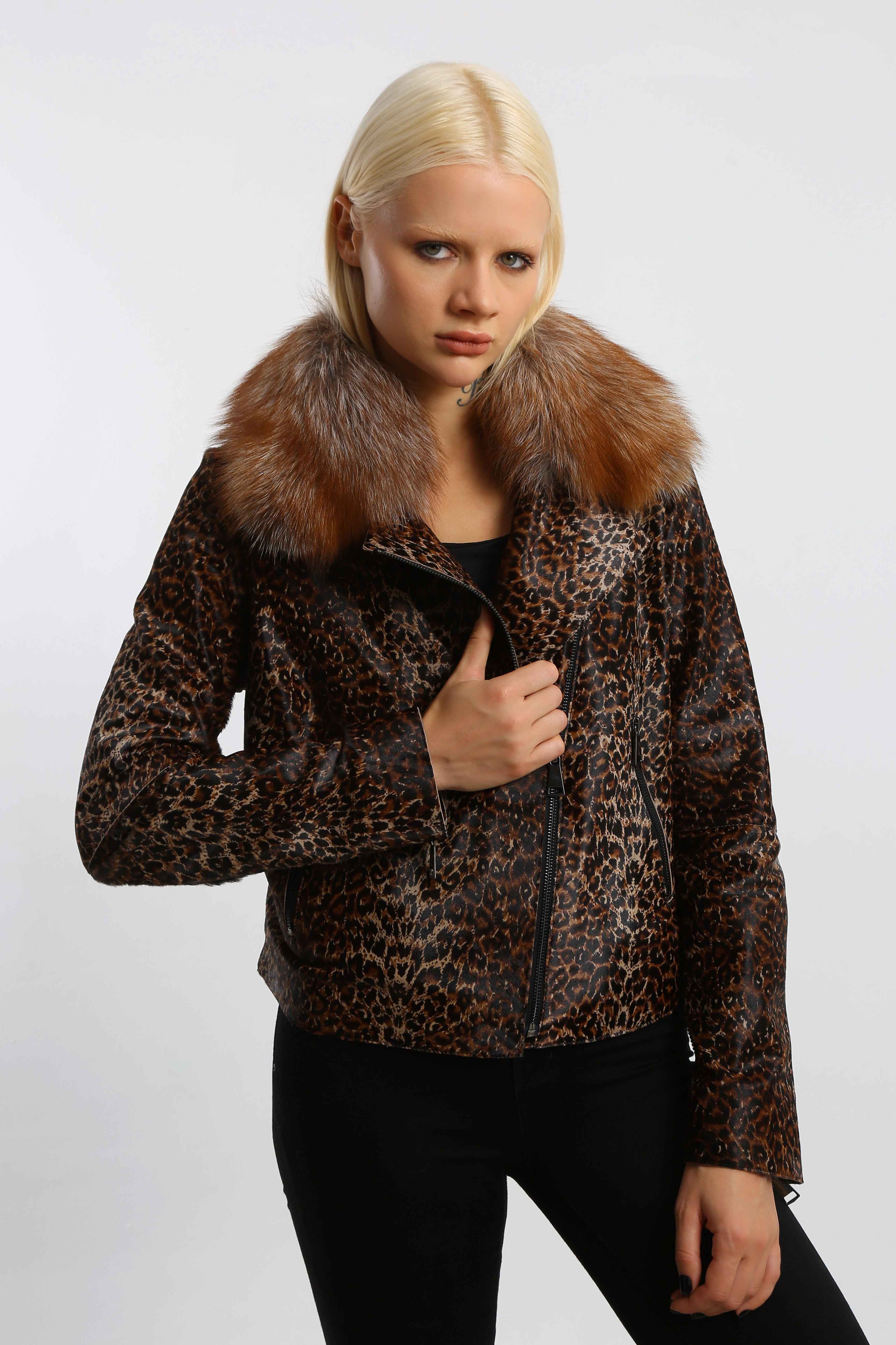 Sahara Calf Hair Jacket