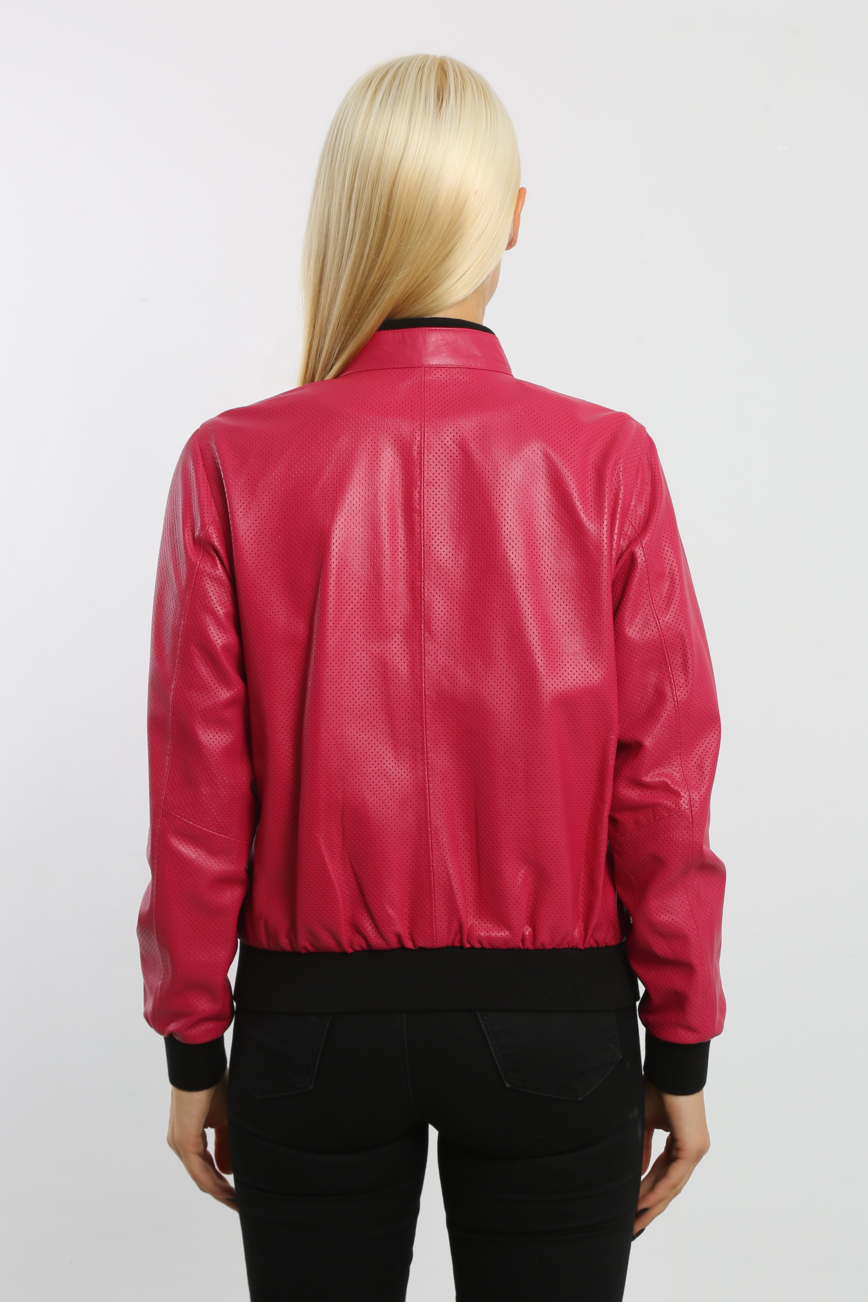 Swift Motion Reversible Leather Jacket