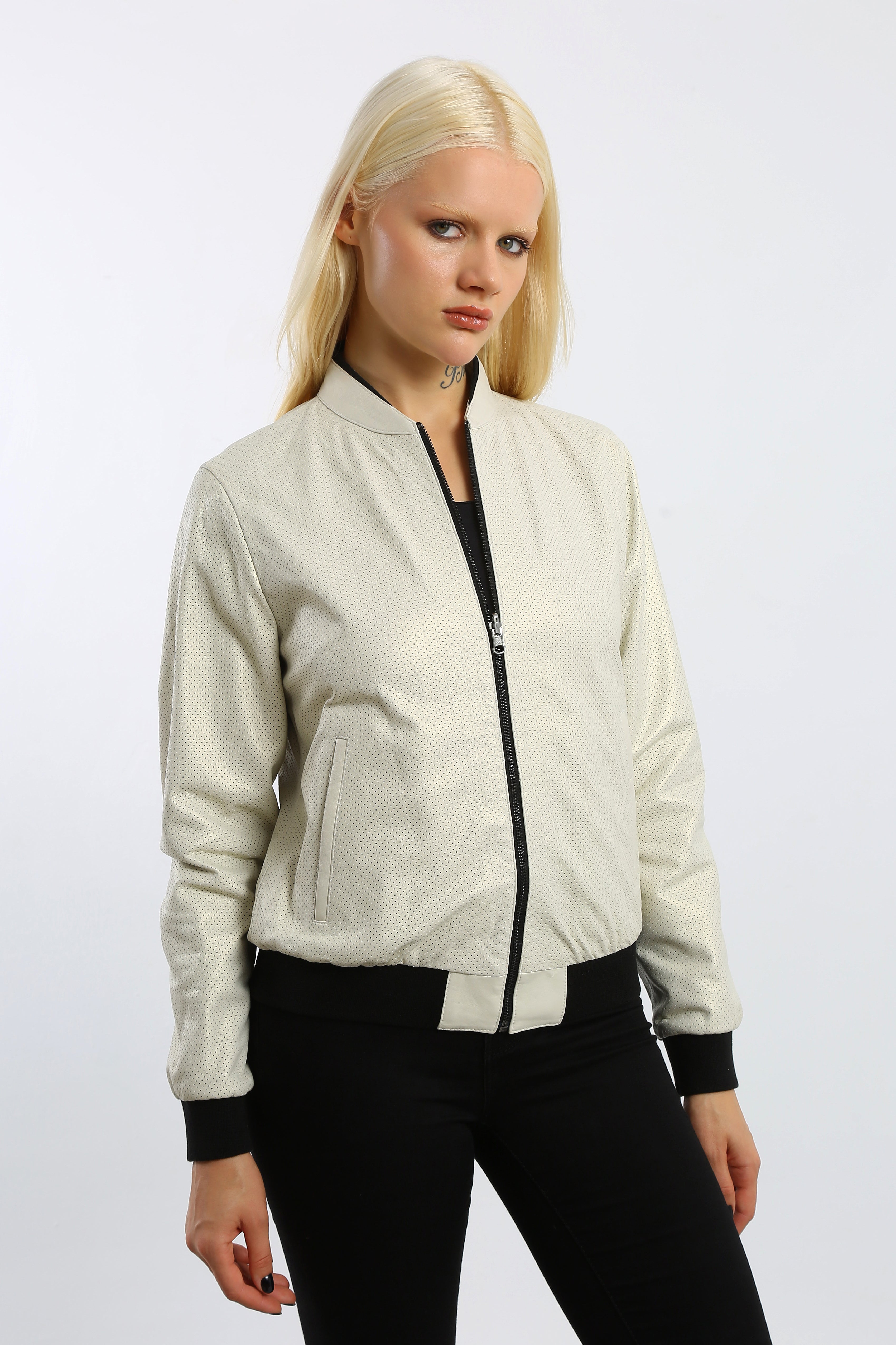 Swift Motion Reversible Leather Jacket