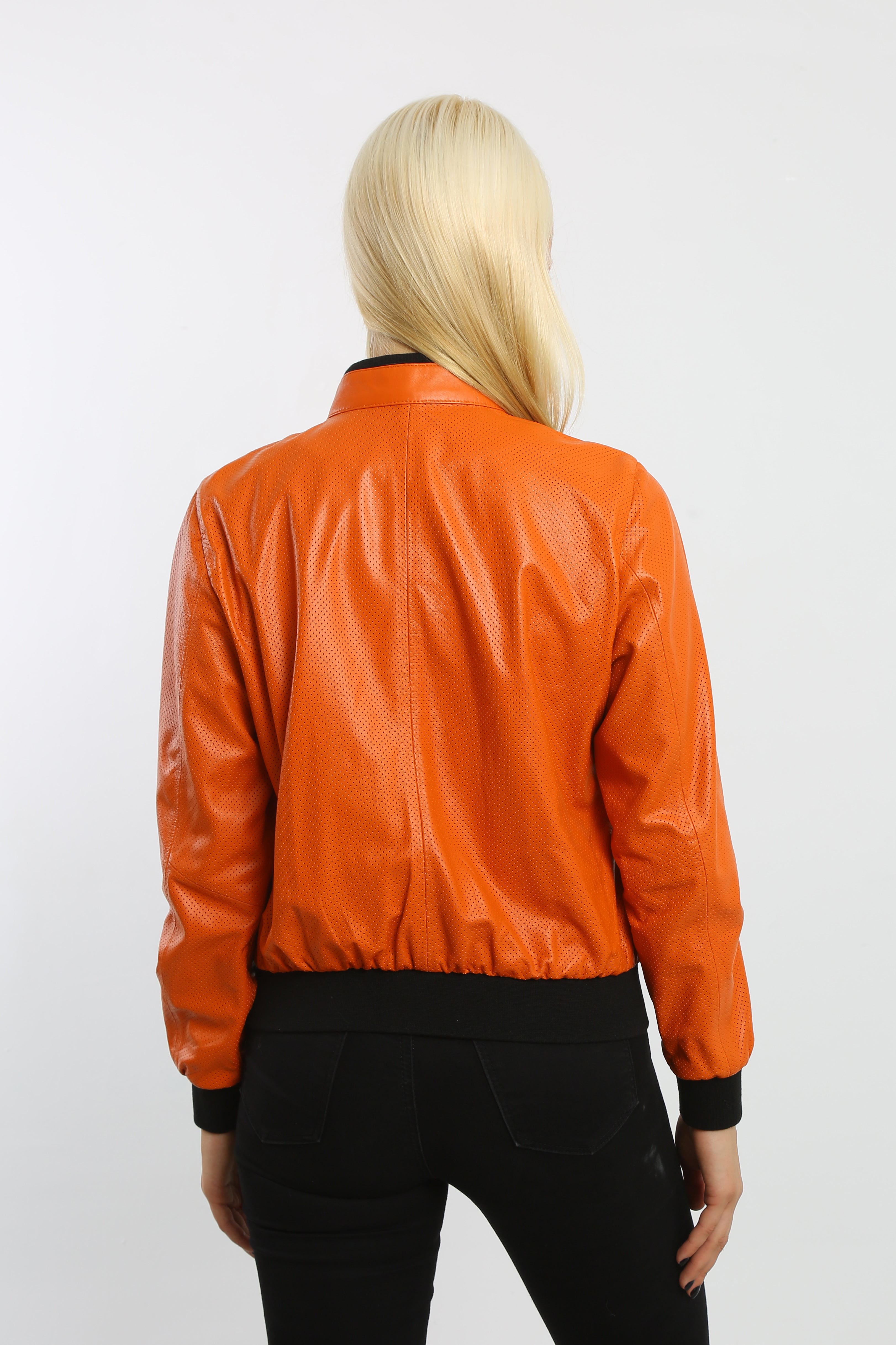 Swift Motion Reversible Leather Jacket