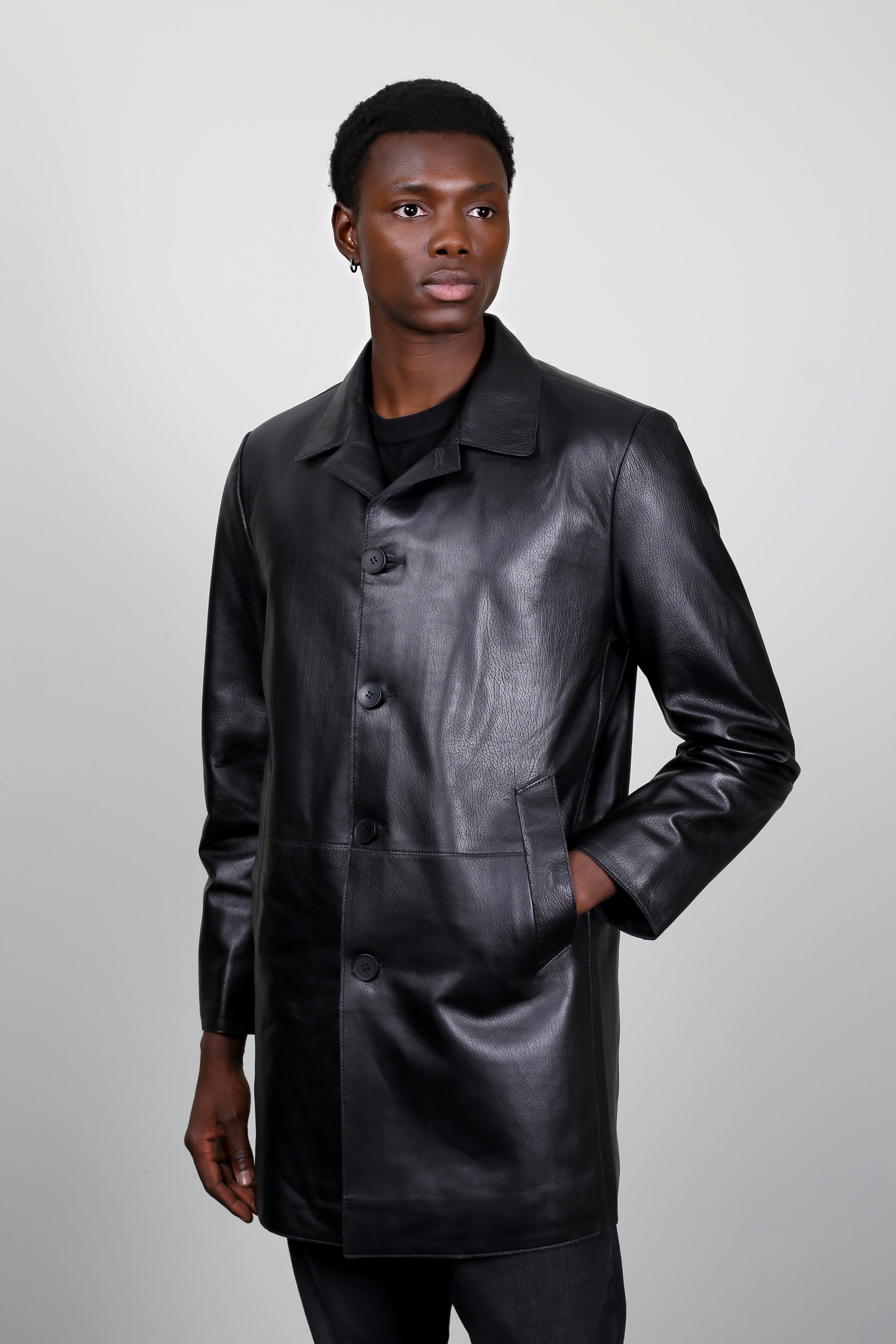 Luxe Havane Leather Jacket