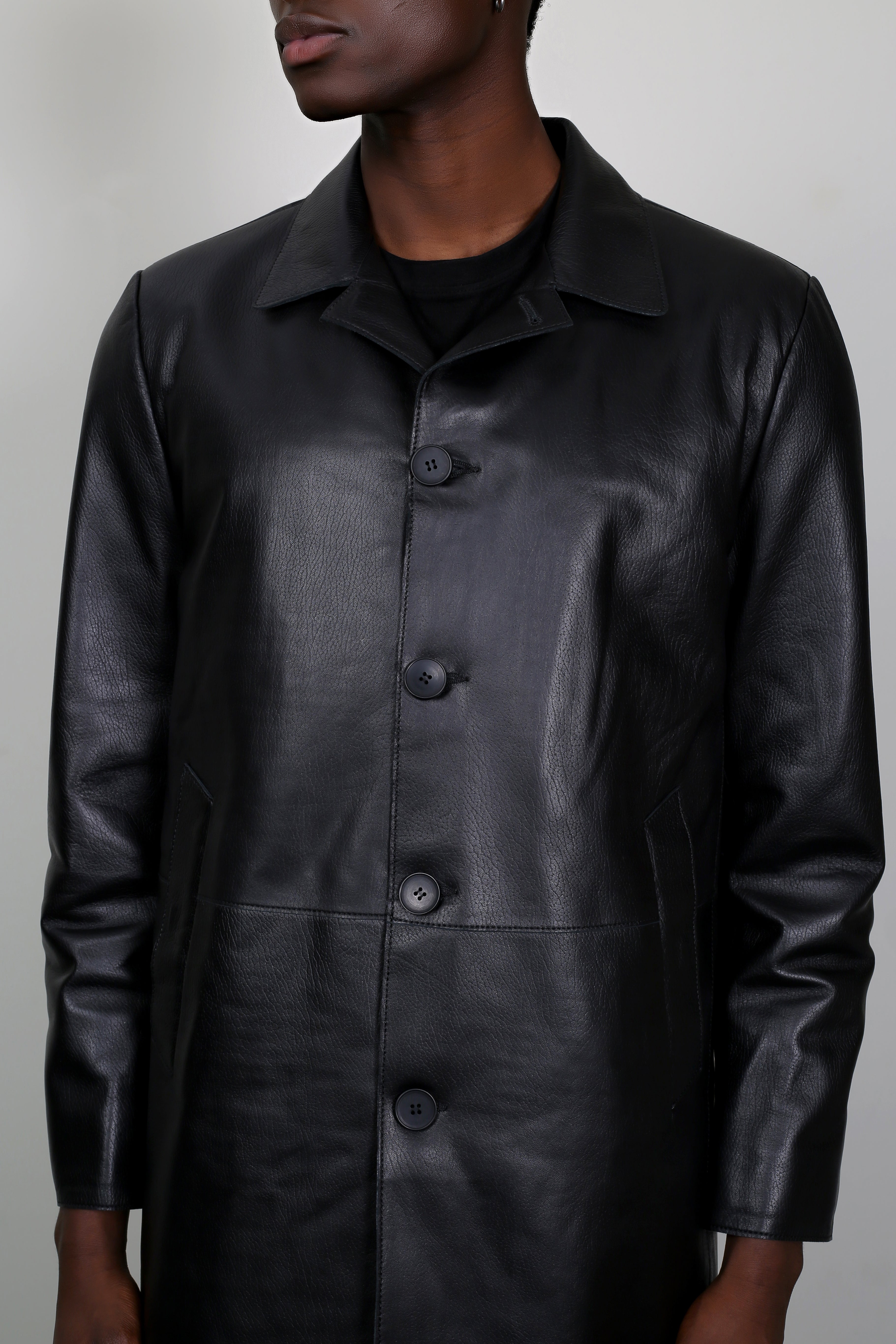 Luxe Havane Leather Jacket
