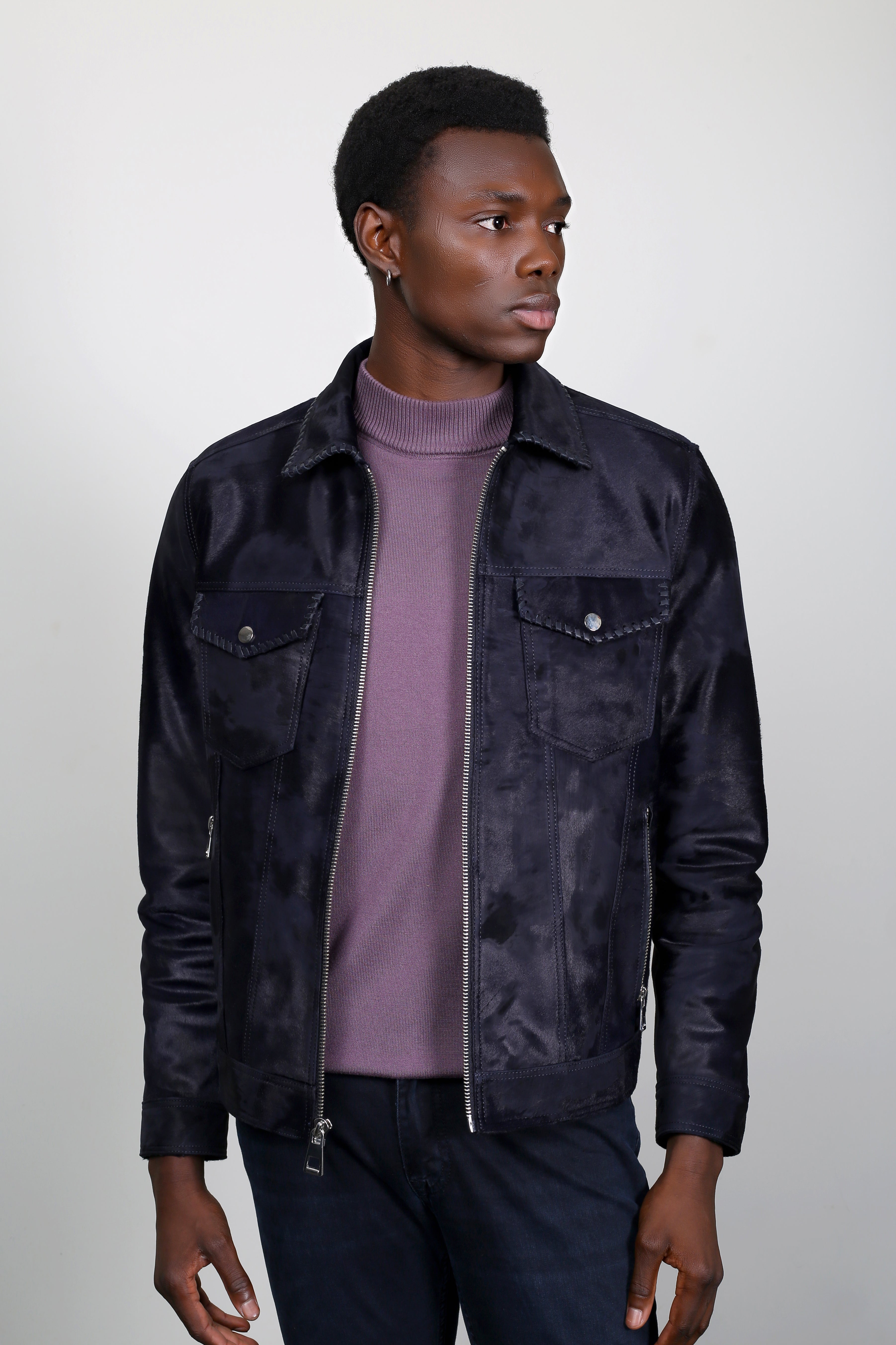 Phantom Strider Calf Hair Jacket