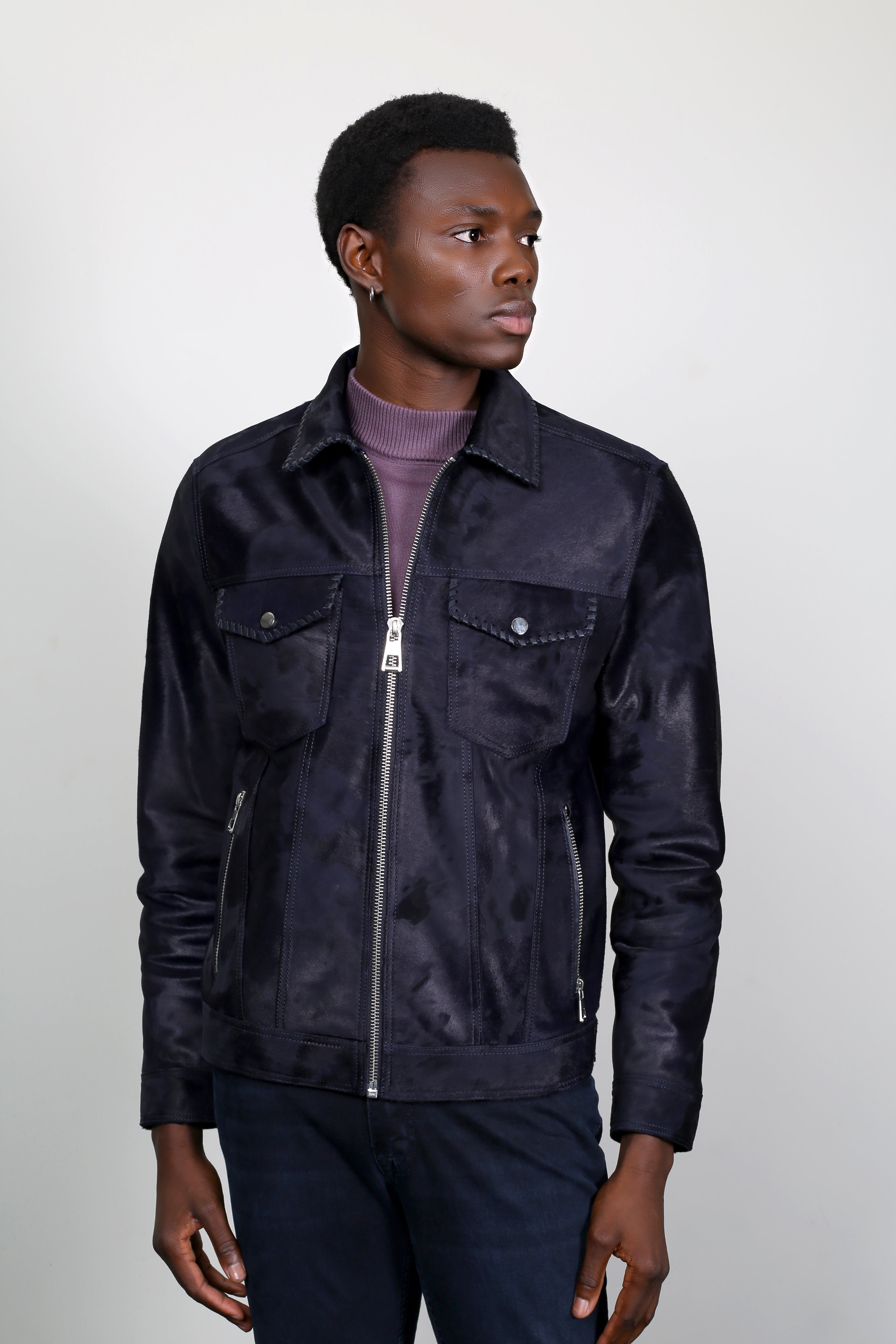 Phantom Strider Calf Hair Jacket