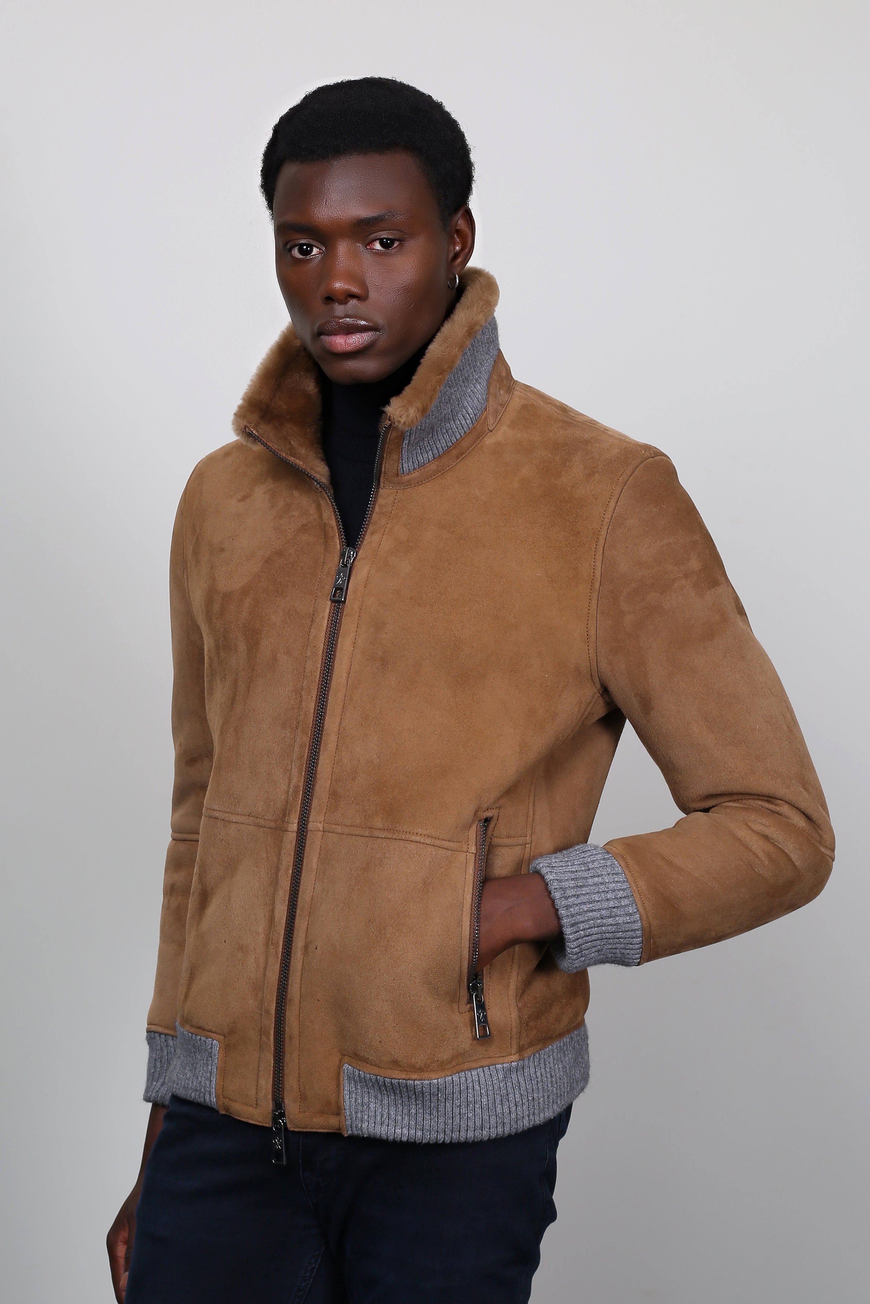 Victor Sheepskin Shearling Coat