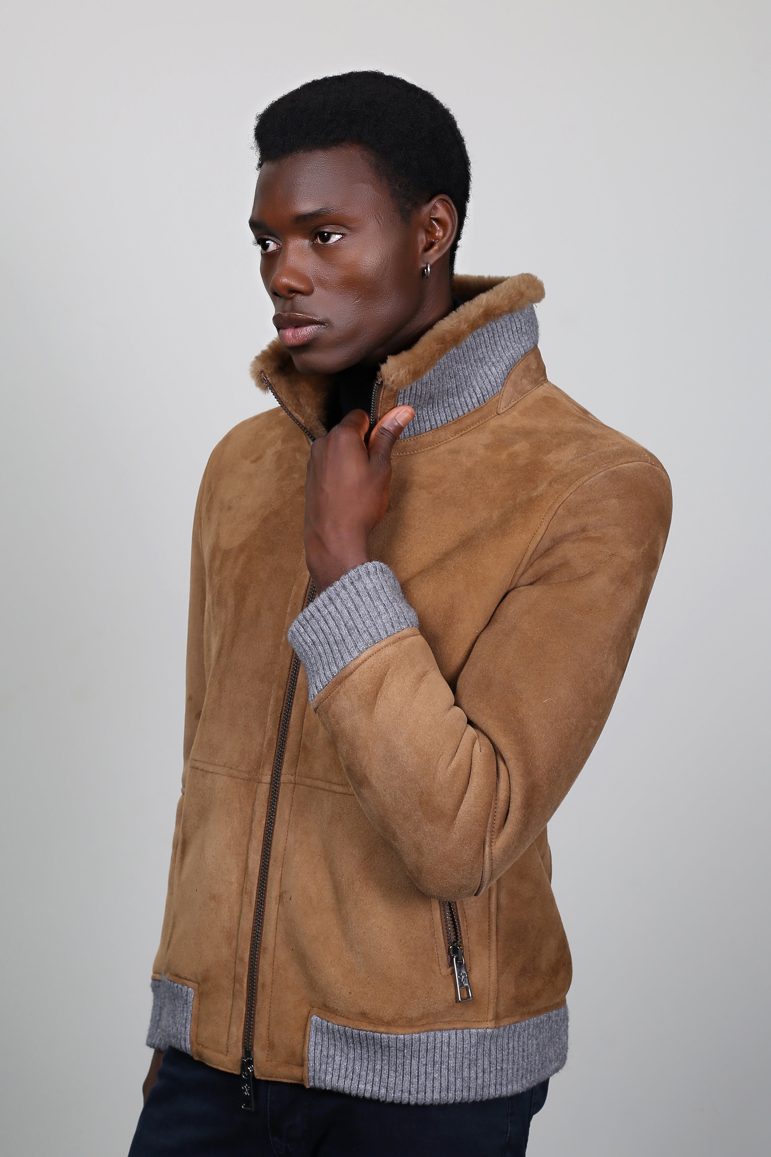 Victor Sheepskin Shearling Coat