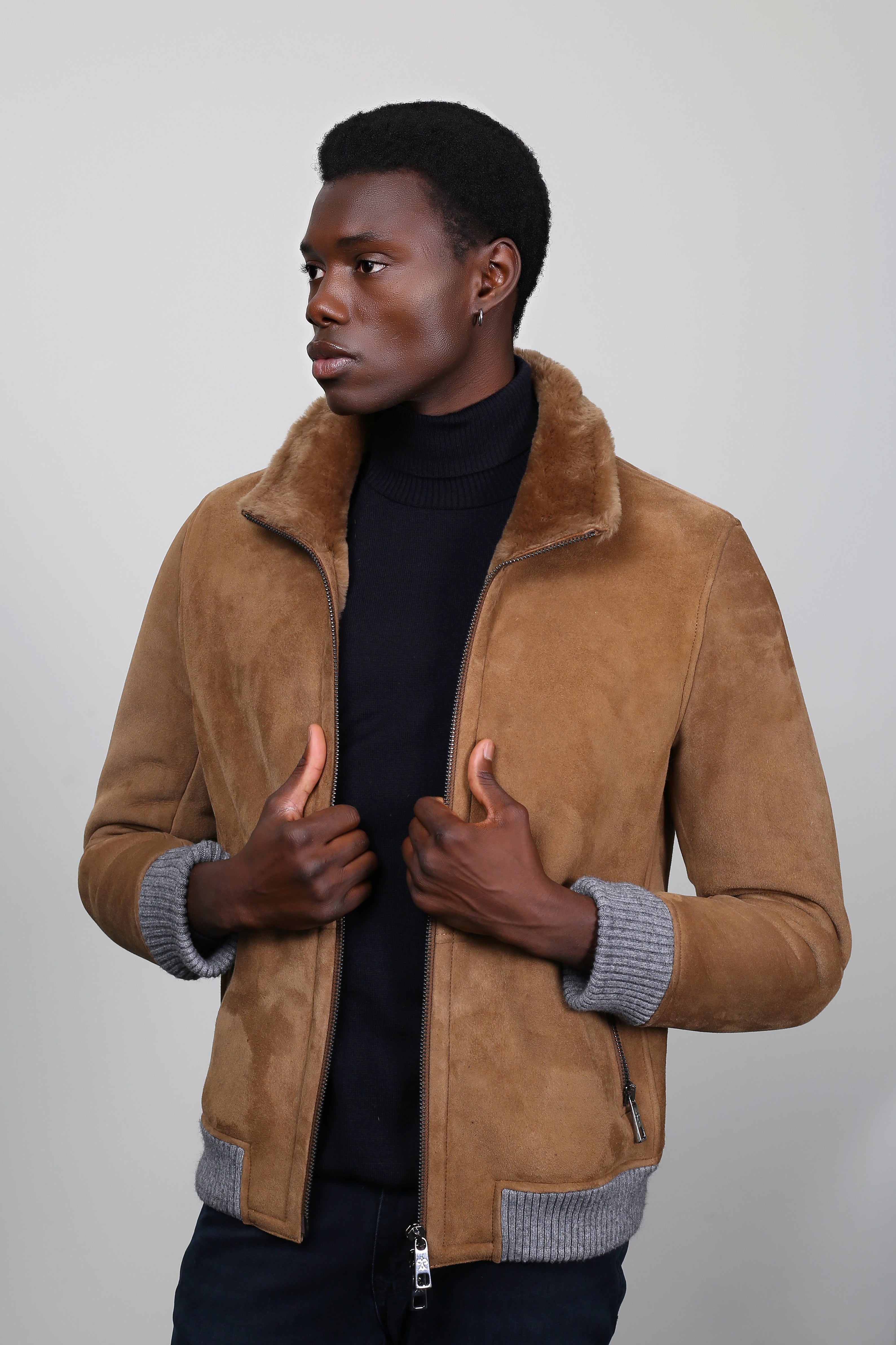 Victor Sheepskin Shearling Coat