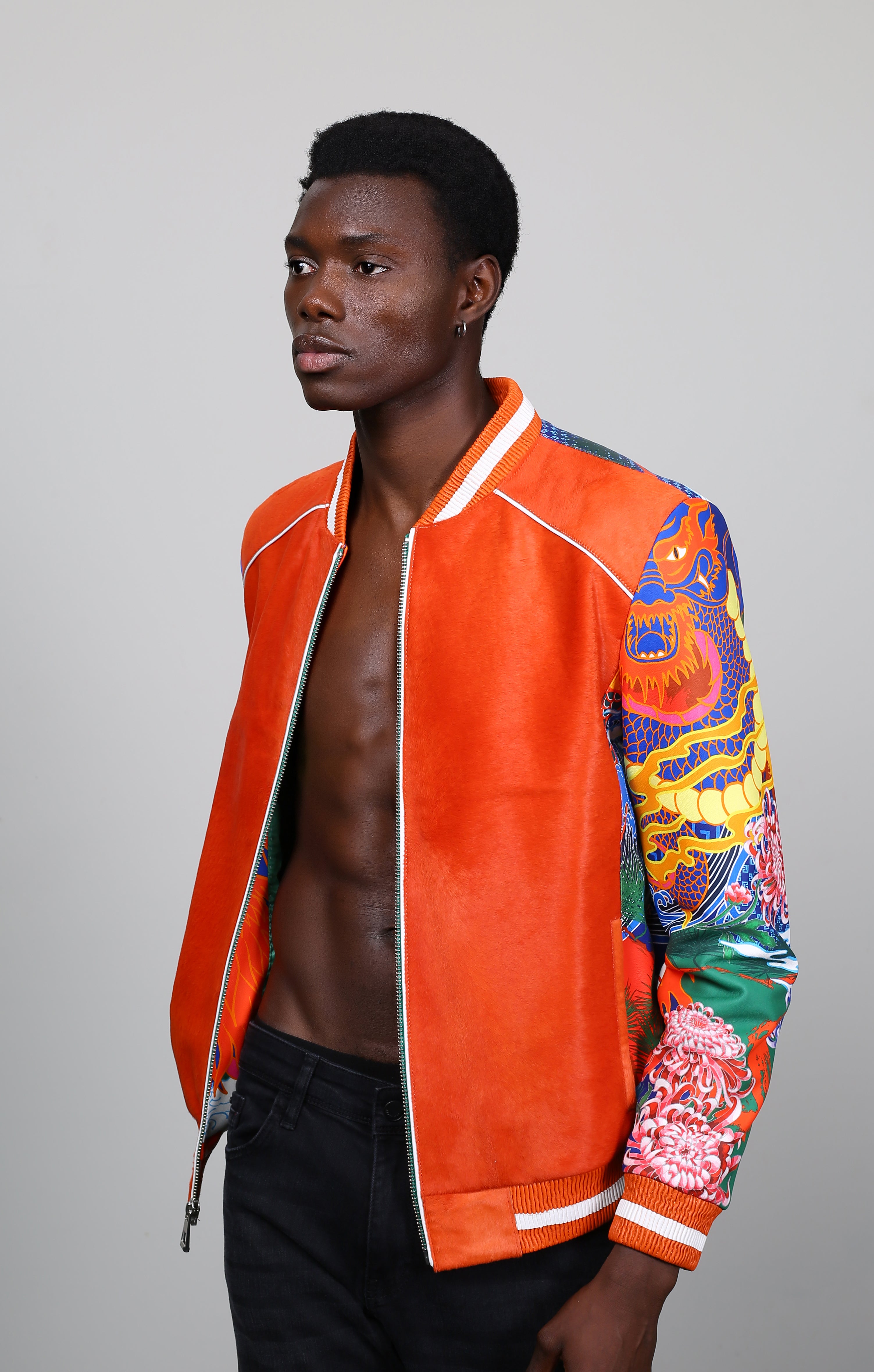 Phoenix Blaze Calf Hair Jacket