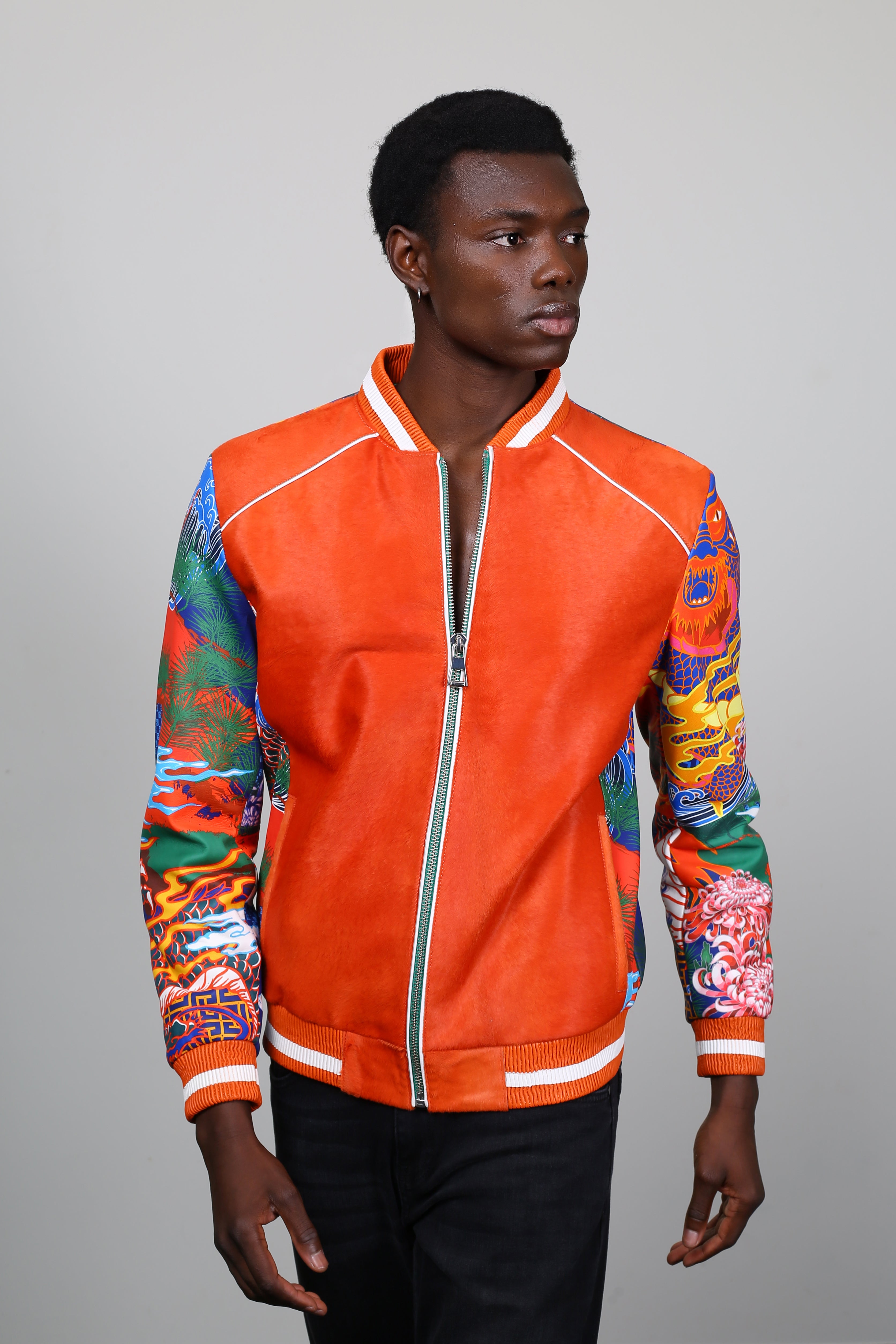 Phoenix Blaze Calf Hair Jacket