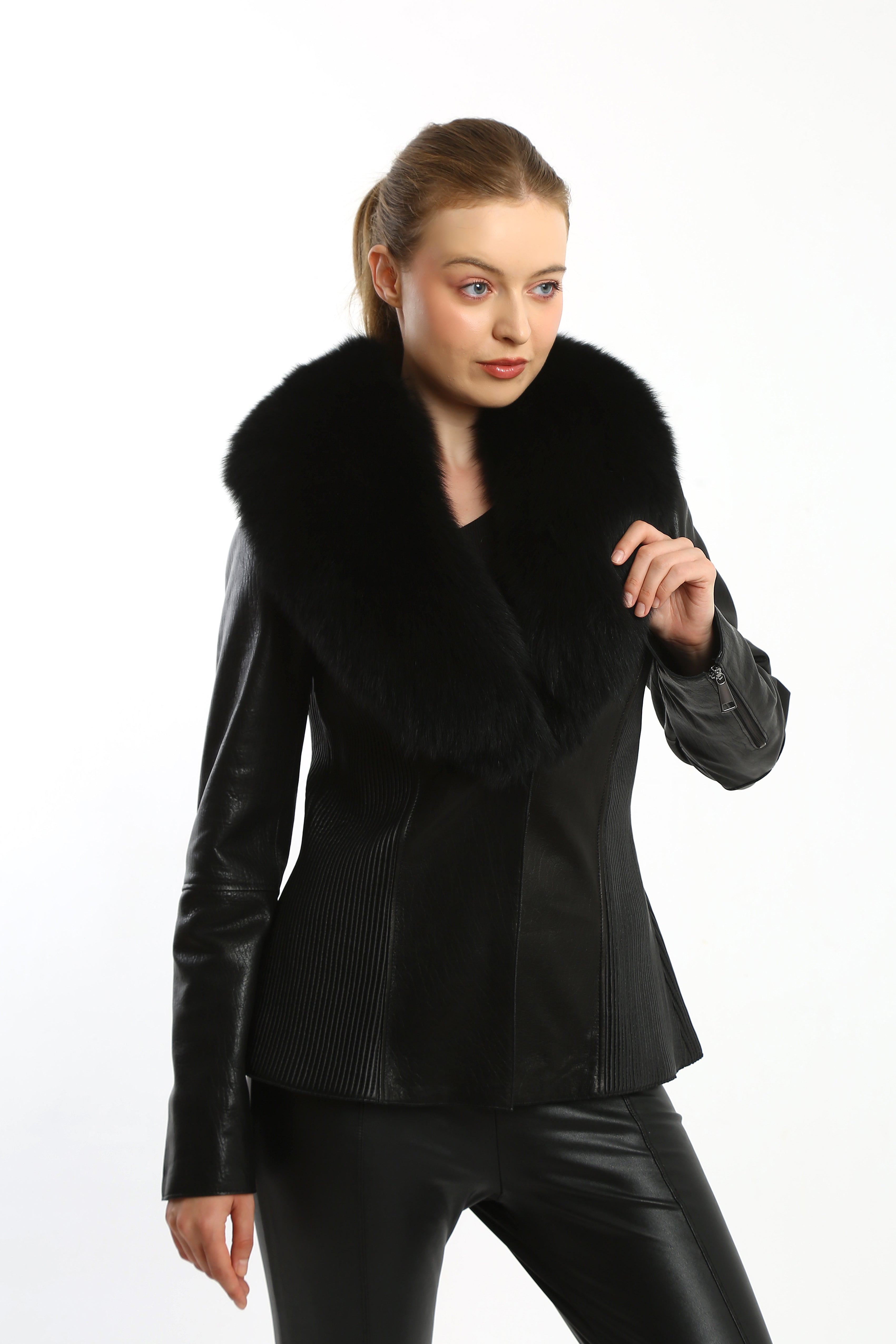 Imperial Grace Leather Jacket